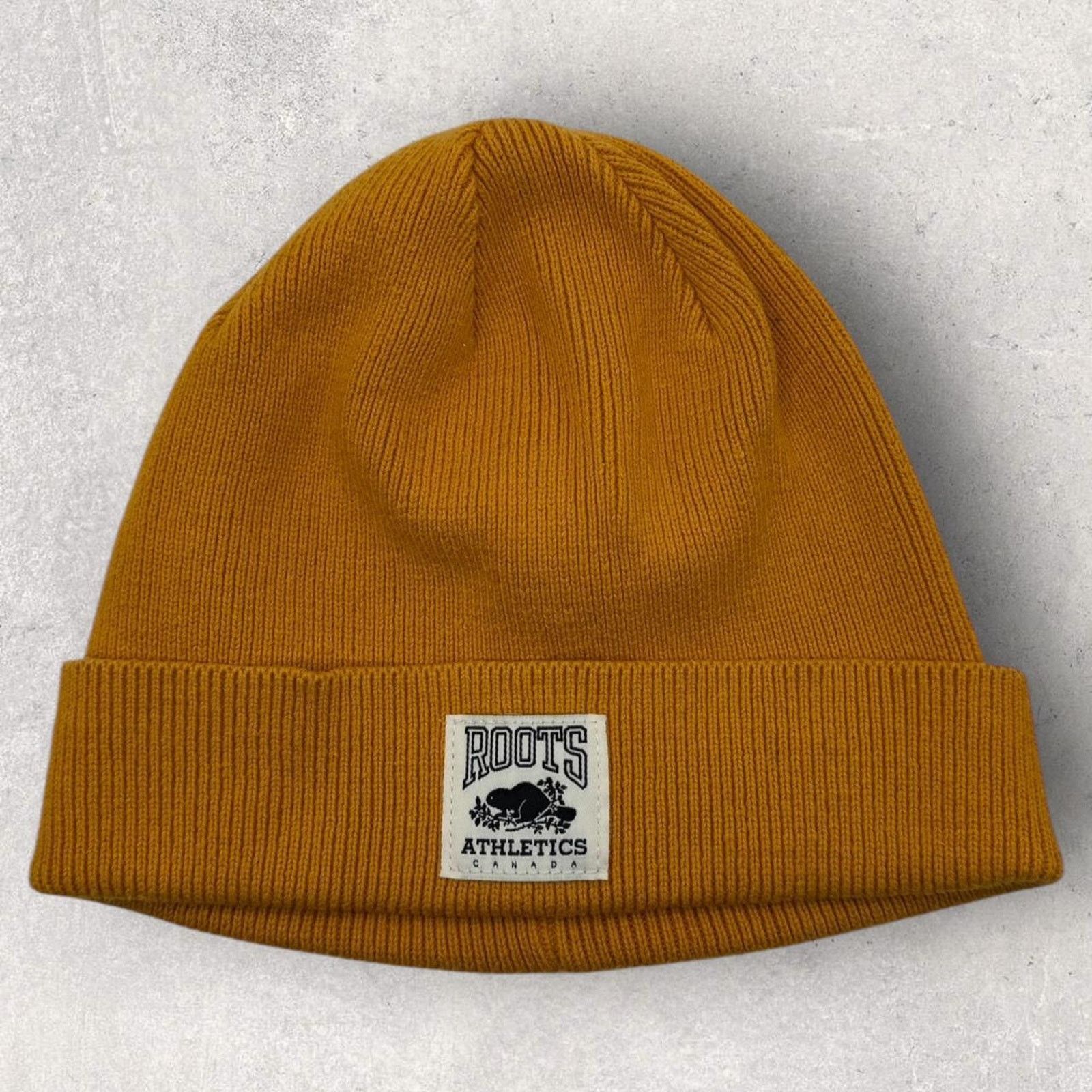 Roots Roots Athletics orange kids beanie hat Size ONE SIZE - 1 Thumbnail