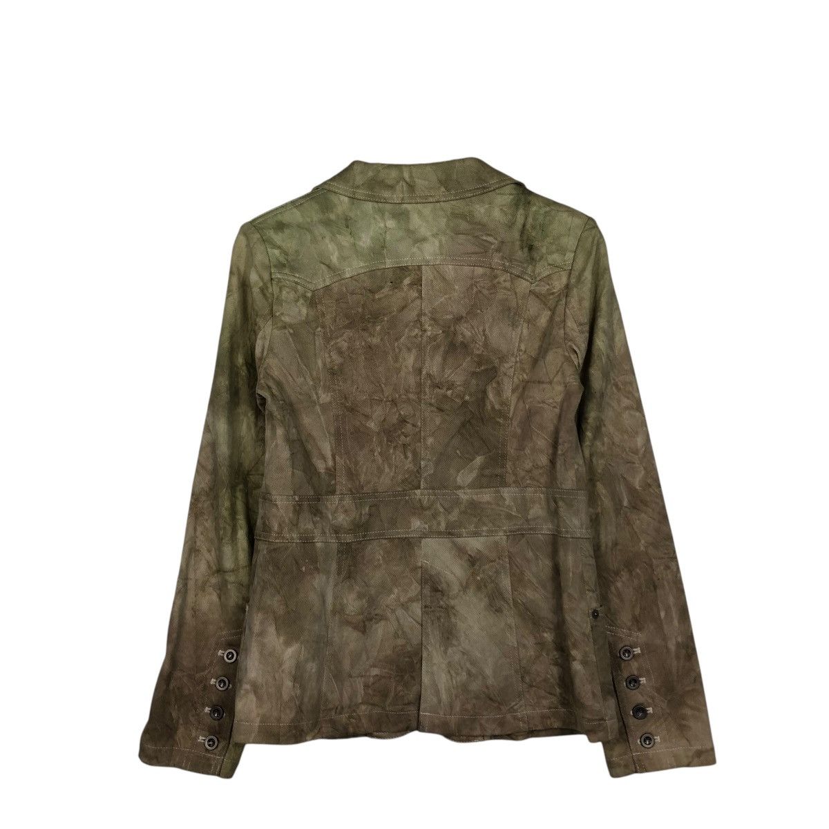 Hysteric Glamour 🔥VINTAGE BIKER JACKET ACID WASH DESIGN TORNADO MART Size M / US 6-8 / IT 42-44 - 10 Thumbnail
