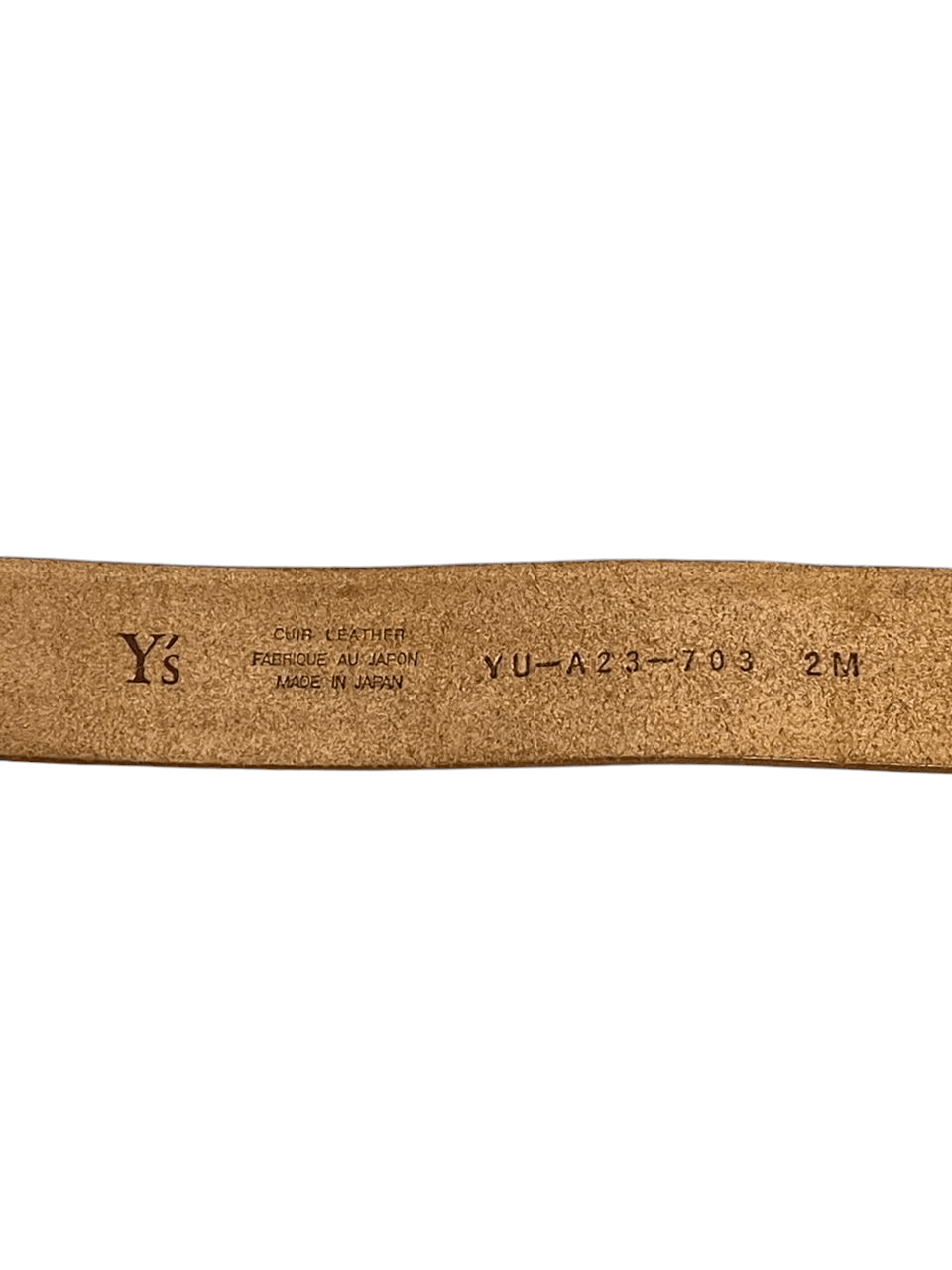 Yohji Yamamoto Y's Yohji Yamamoto Leather Belts Size ONE SIZE - 10 Thumbnail