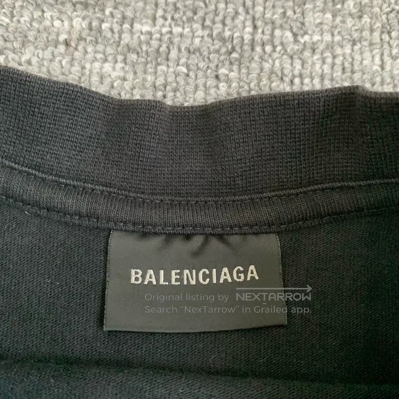 Balenciaga Balenciaga Black Coke faux two-piece long-sleeve Size US M / EU 48-50 / 2 - 5 Thumbnail
