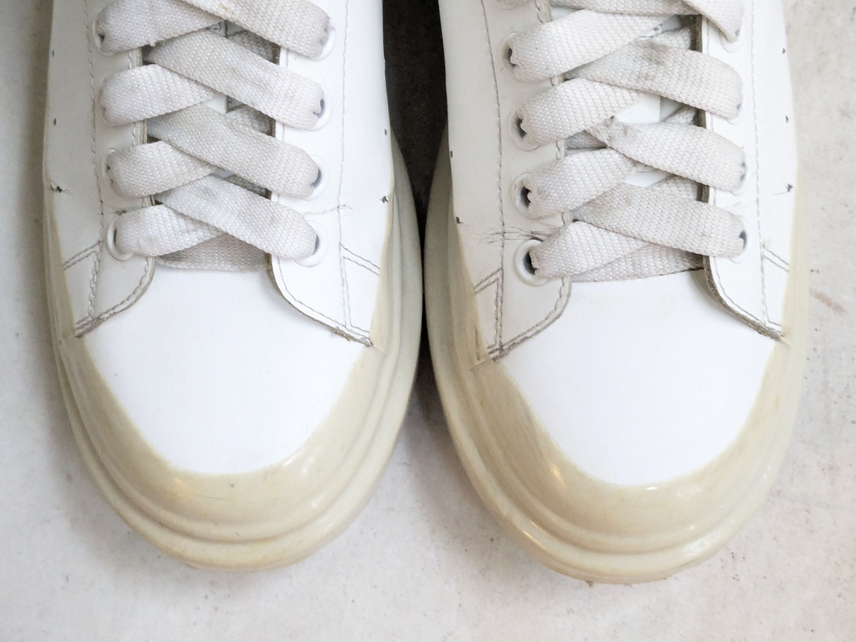 Alexander McQueen Alexander McQueen Larry Oversized Sneakers White 10 43 Size US 10 / EU 43 - 6 Thumbnail