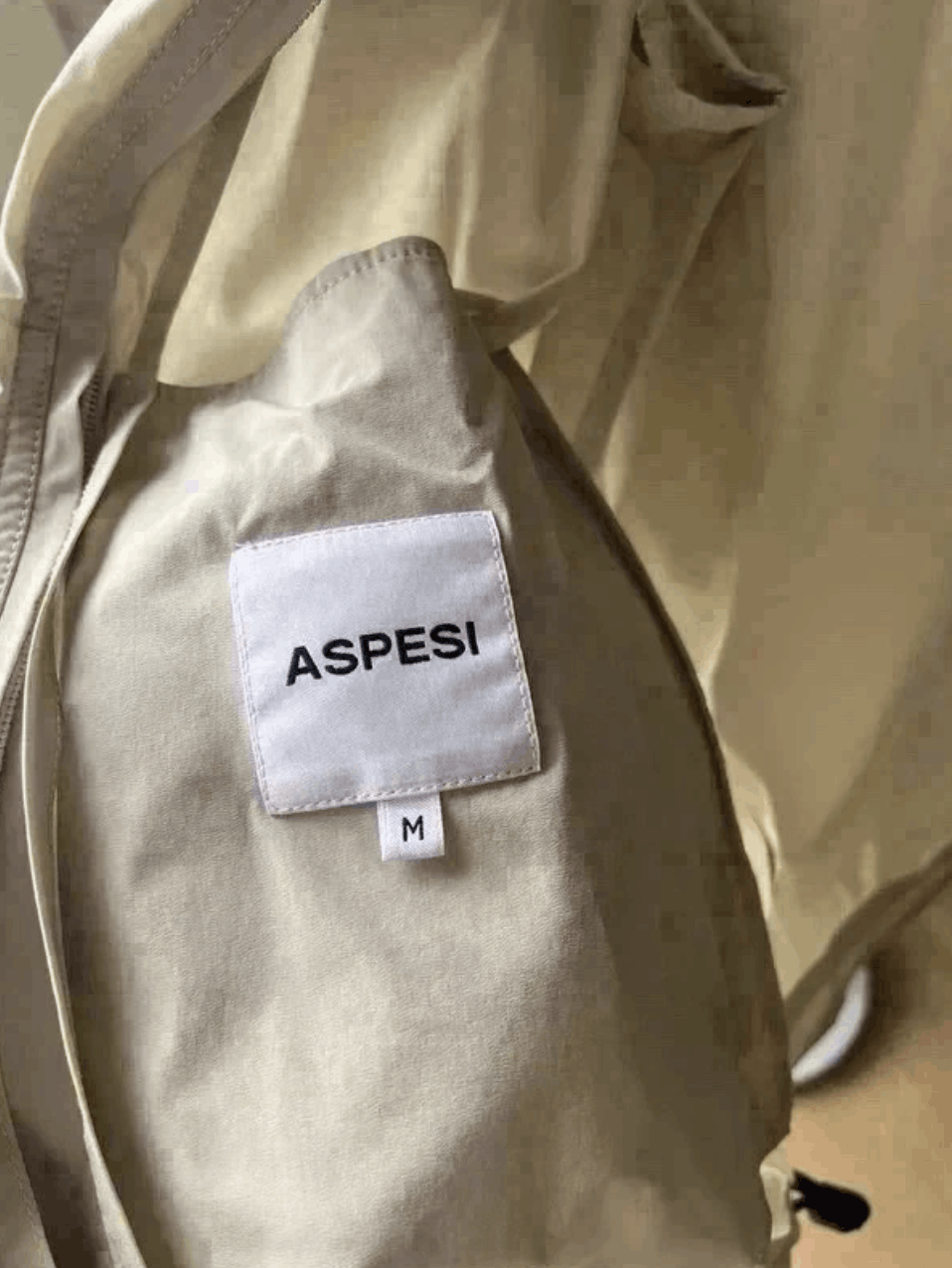 Aspesi Aspesi ivory beige zip Kong Jacket M Size US M / EU 48-50 / 2 - 2 Thumbnail