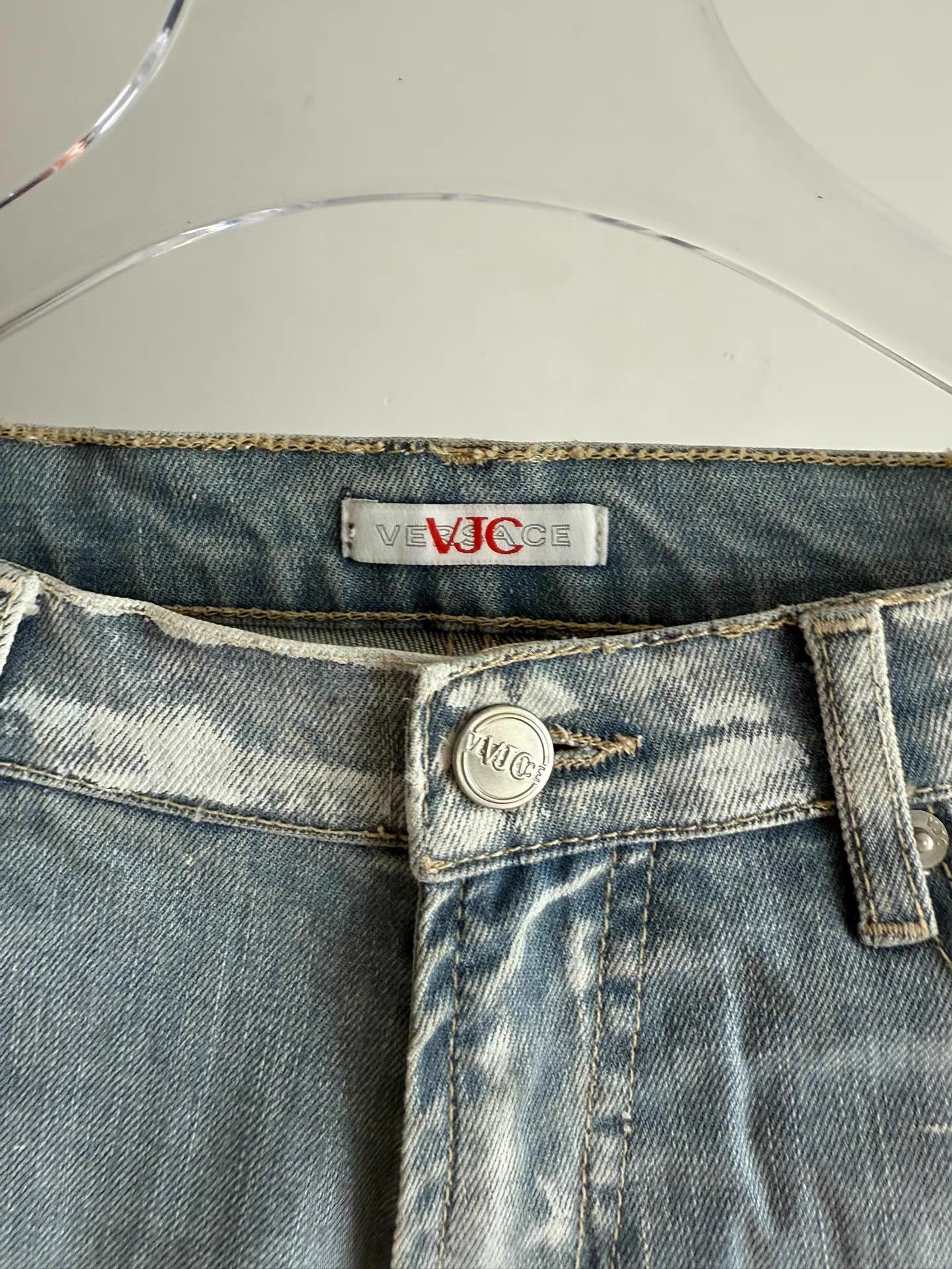 Versace Versace VJC Vintage Washed Jeans Q17 Size US 34 / EU 50 - 5 Thumbnail