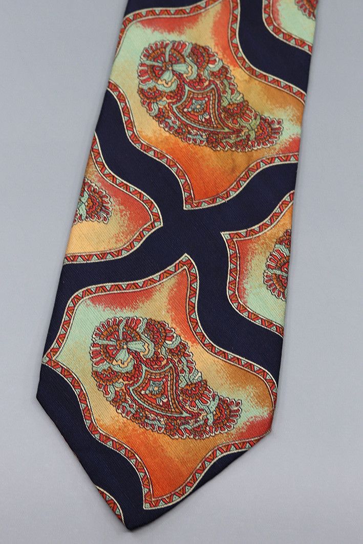 Other Vintage René Lezard Tie - Bold Paisley Print Size ONE SIZE - 1 Thumbnail
