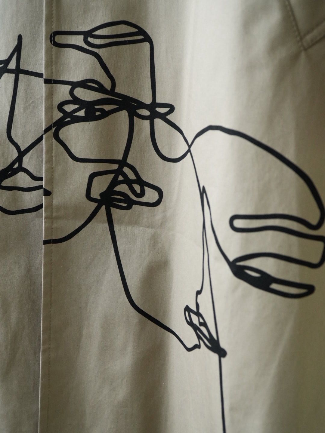 Celine Celine Printed Cotton-Gabardine Trench Coat In Neutrals Size US M / EU 48-50 / 2 - 10 Thumbnail