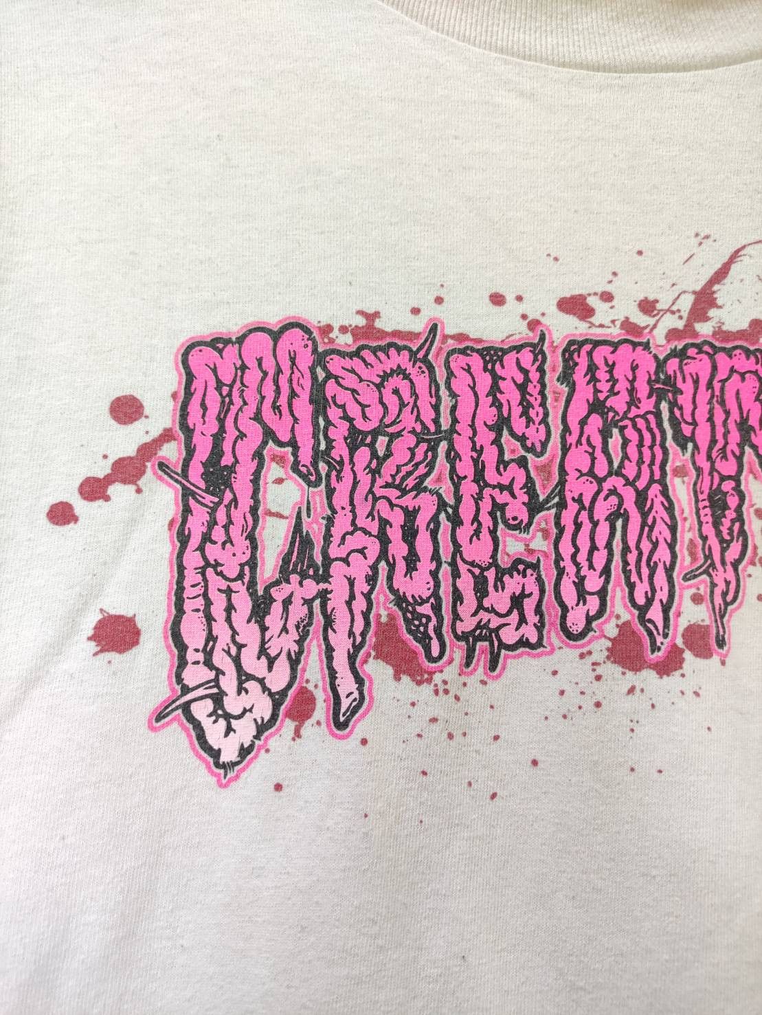 Vintage Vtg 90's Creature Skateboard " BrainZombie " Logo T-Shirt Size US M / EU 48-50 / 2 - 3 Thumbnail