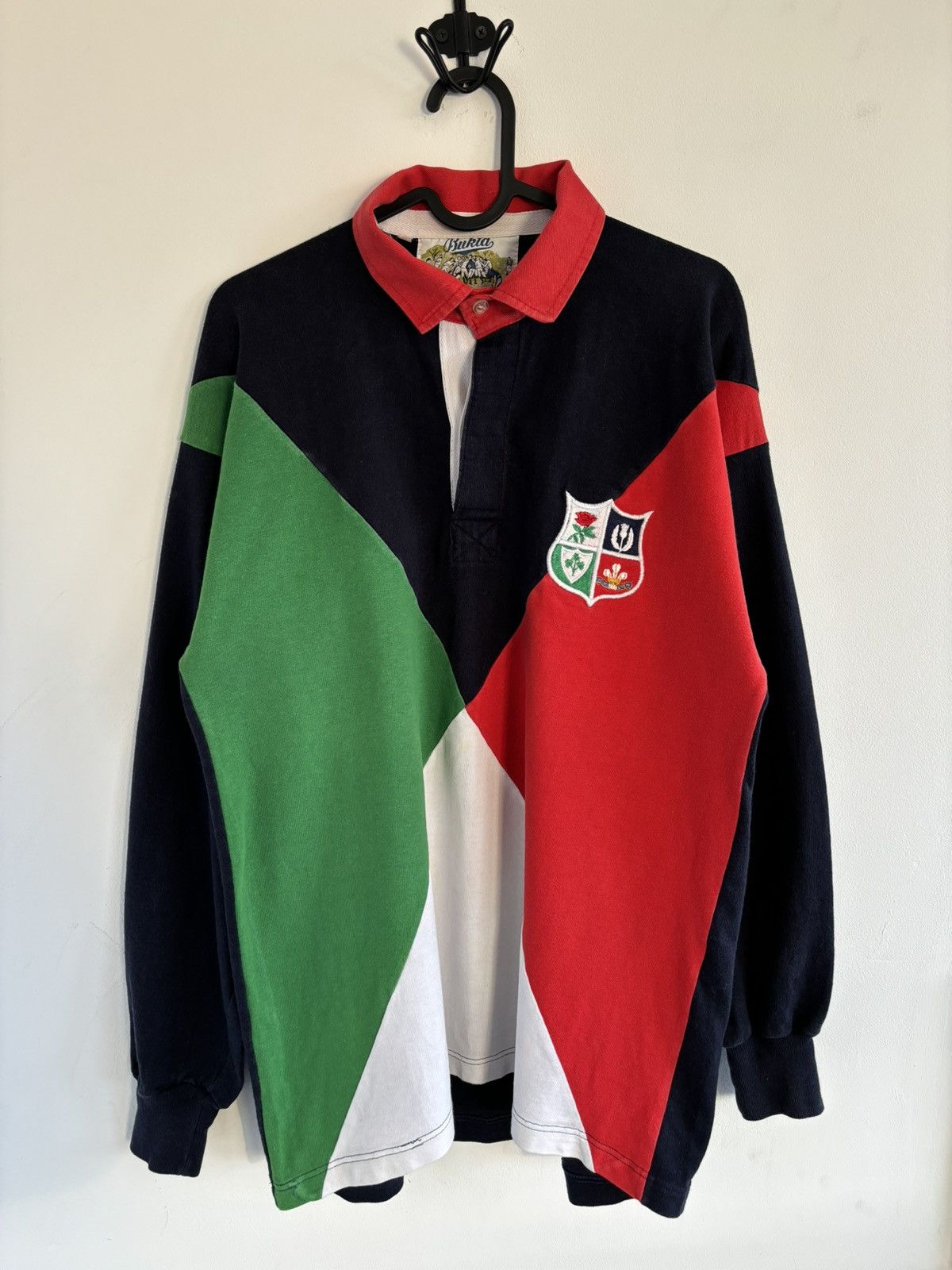 Vintage Vintage 80s British and Irish Lions Rugby Bukla Jersey Size US L / EU 52-54 / 3 - 1 Thumbnail