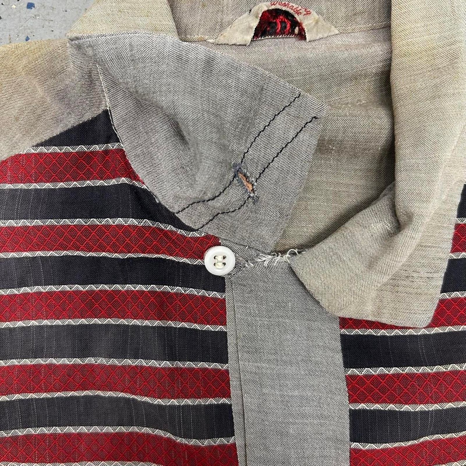 Other 50s Distressed vintage Bud Berma loop collar shirt Size US M / EU 48-50 / 2 - 8 Thumbnail
