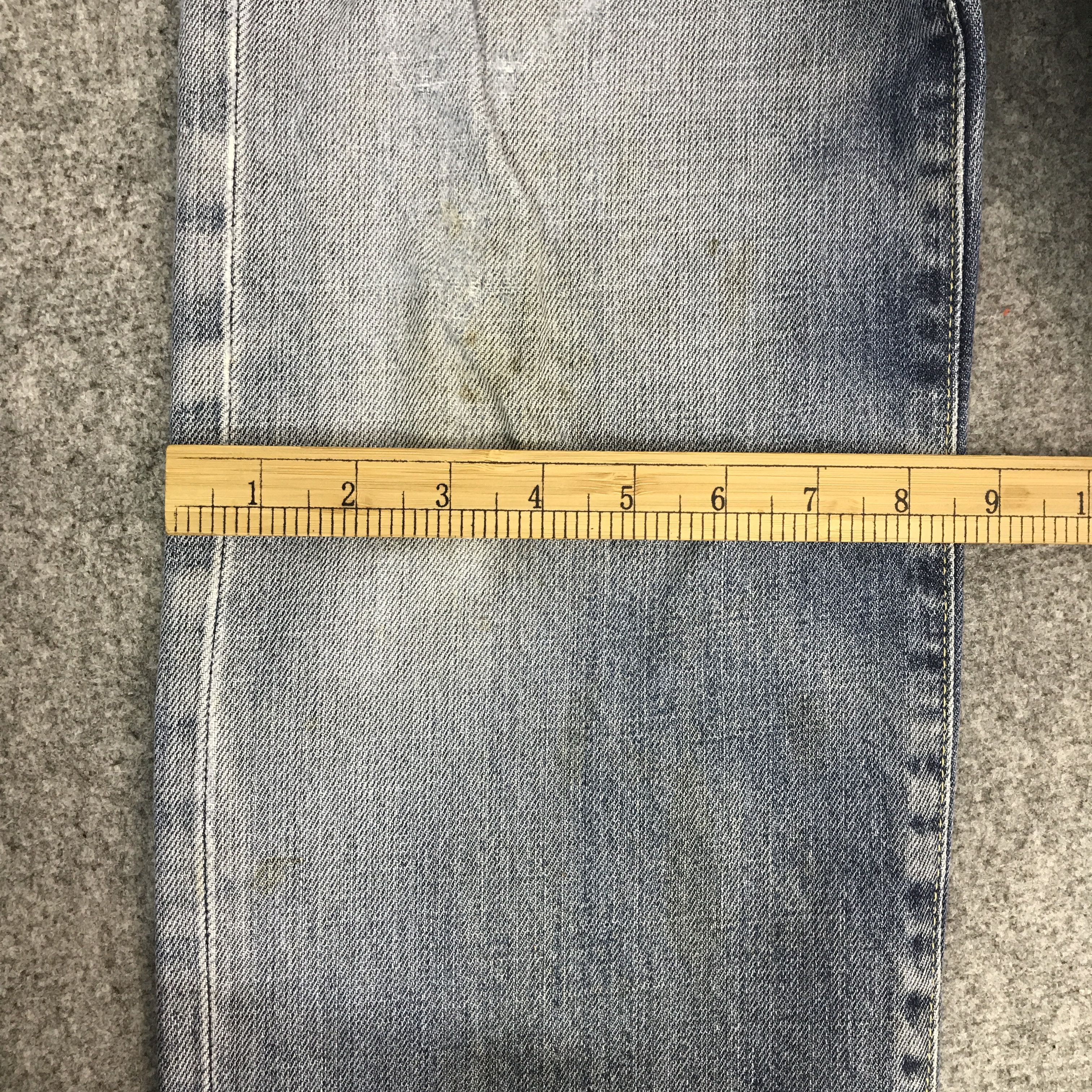 Uniqlo Japan Denim uniqlo distressed jeans pants Size US 32 / EU 48 - 10 Thumbnail