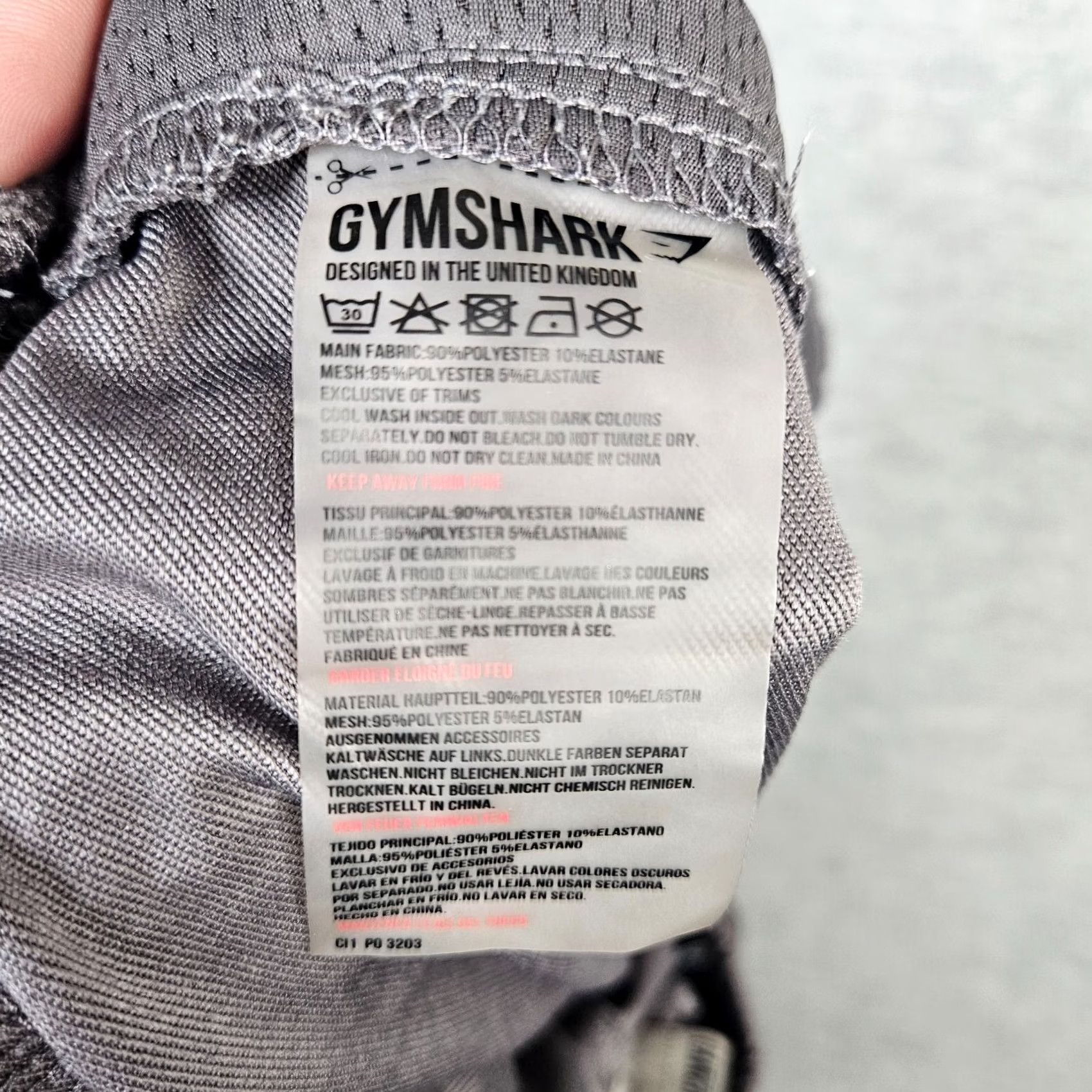 Gymshark Gymshark Men’s Gray workout Gym Running Sport Run pants S Athletic Tapered Regular Drawstring Activewear Pants Mens Size US 29 - 4 Thumbnail