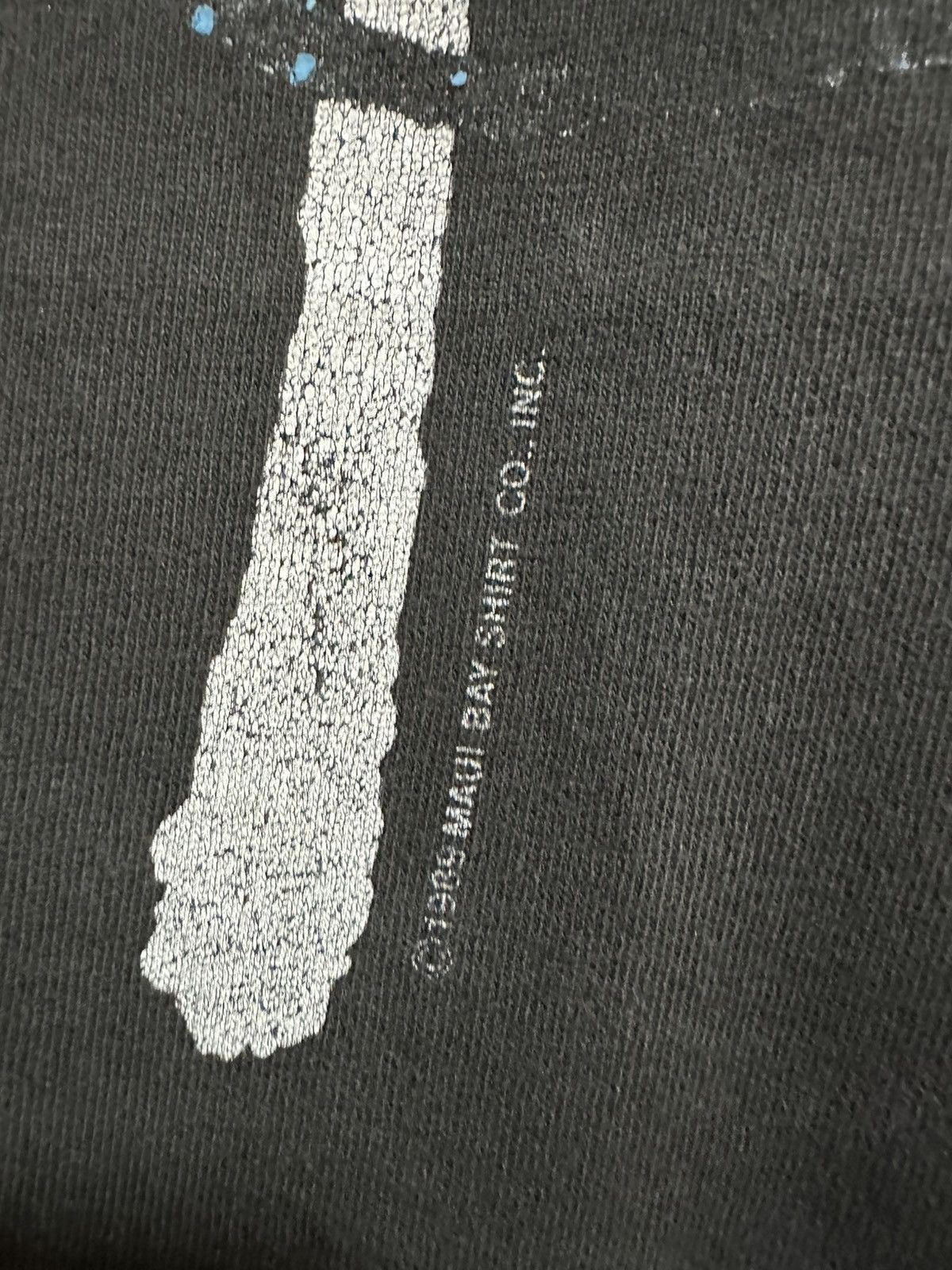Fruit Of The Loom × Vintage Vintage Hawaiin Maui Bay Faded Tee Size US L / EU 52-54 / 3 - 6 Thumbnail