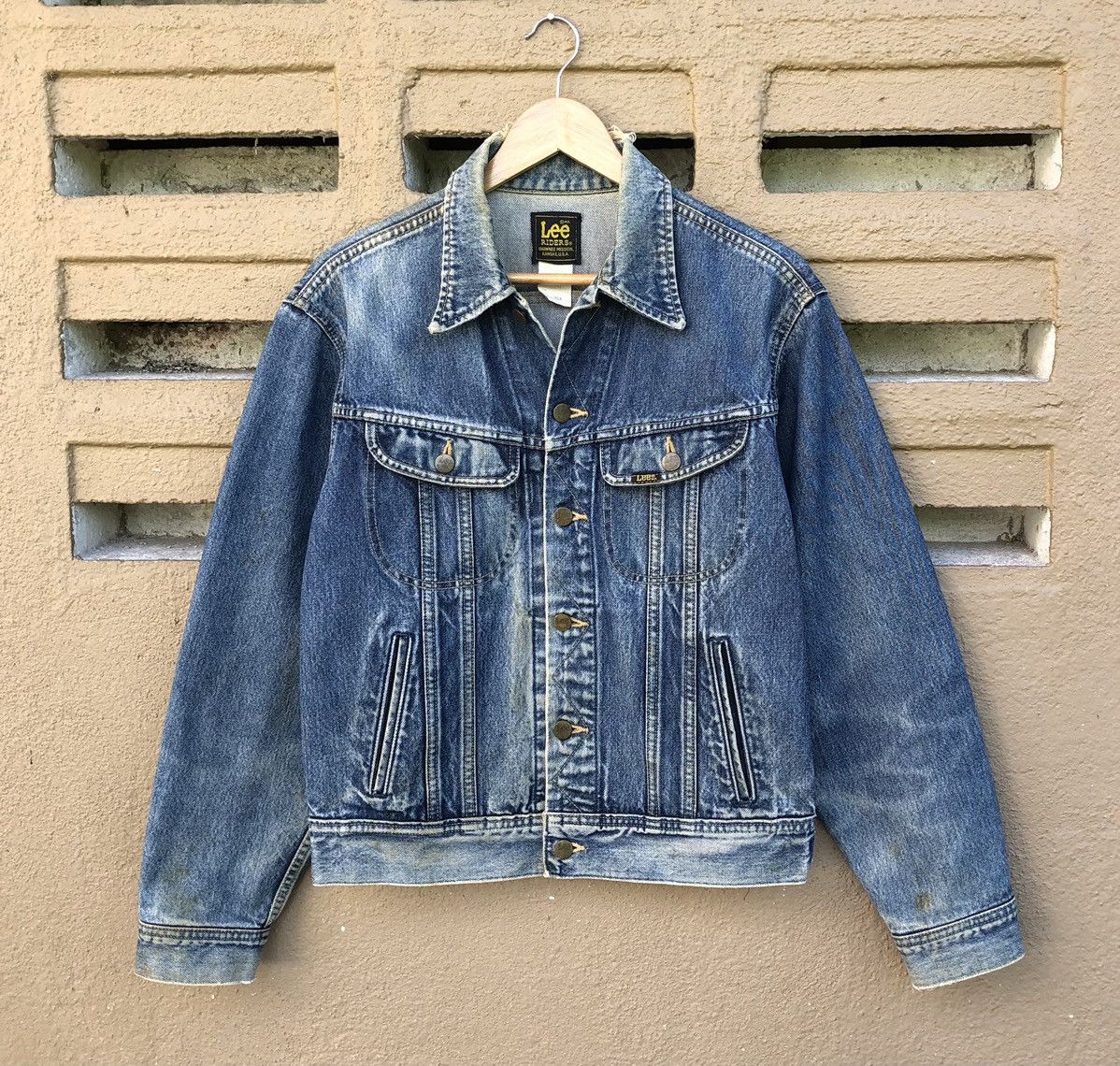 Lee Vintage Lee Riders Denim Trucker Jacket Size US M / EU 48-50 / 2 - 10 Thumbnail