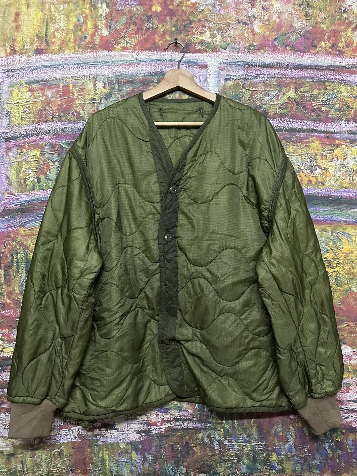 Other Vintage us military lining jacket army Size US XL / EU 56 / 4 - 3 Thumbnail