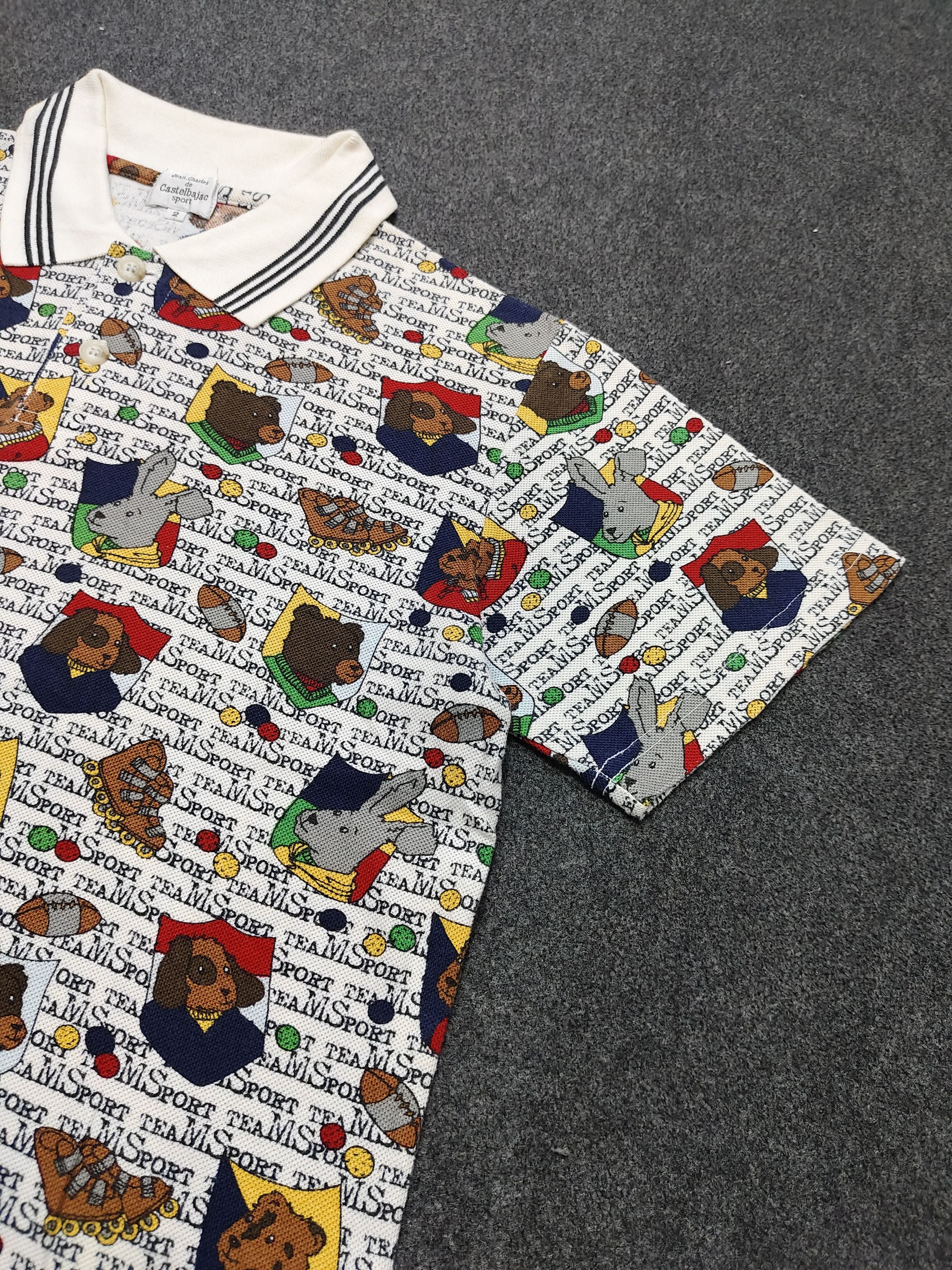 Jean Charles De Castelbajac 00s Jean Charles De Castelbajac Sport AOP Graphic Size M / US 6-8 / IT 42-44 - 3 Thumbnail