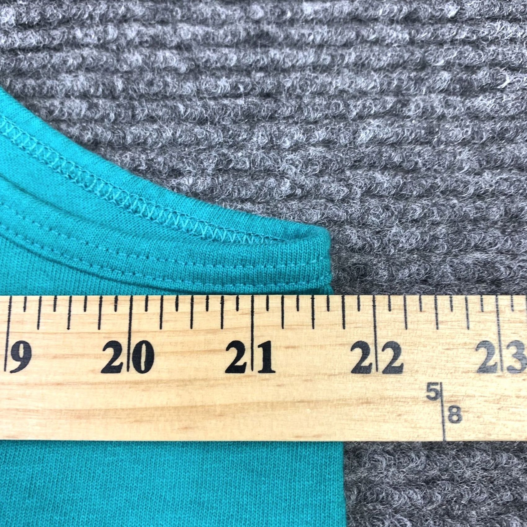 Fruit Of The Loom VINTAGE 90s Adult XL Green Tank Top Sleeveless Shirt Clark Team Fruit of the Loom Shirt Mens Tank Top Graphic Double Sided 90s Theme Size US XL / EU 56 / 4 - 6 Thumbnail