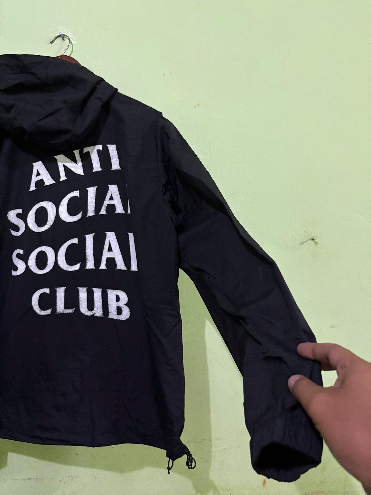 Anti Social Social Club Anti Social Social Club Anorak Windbreaker Jacket Hoodie Size US M / EU 48-50 / 2 - 8 Thumbnail