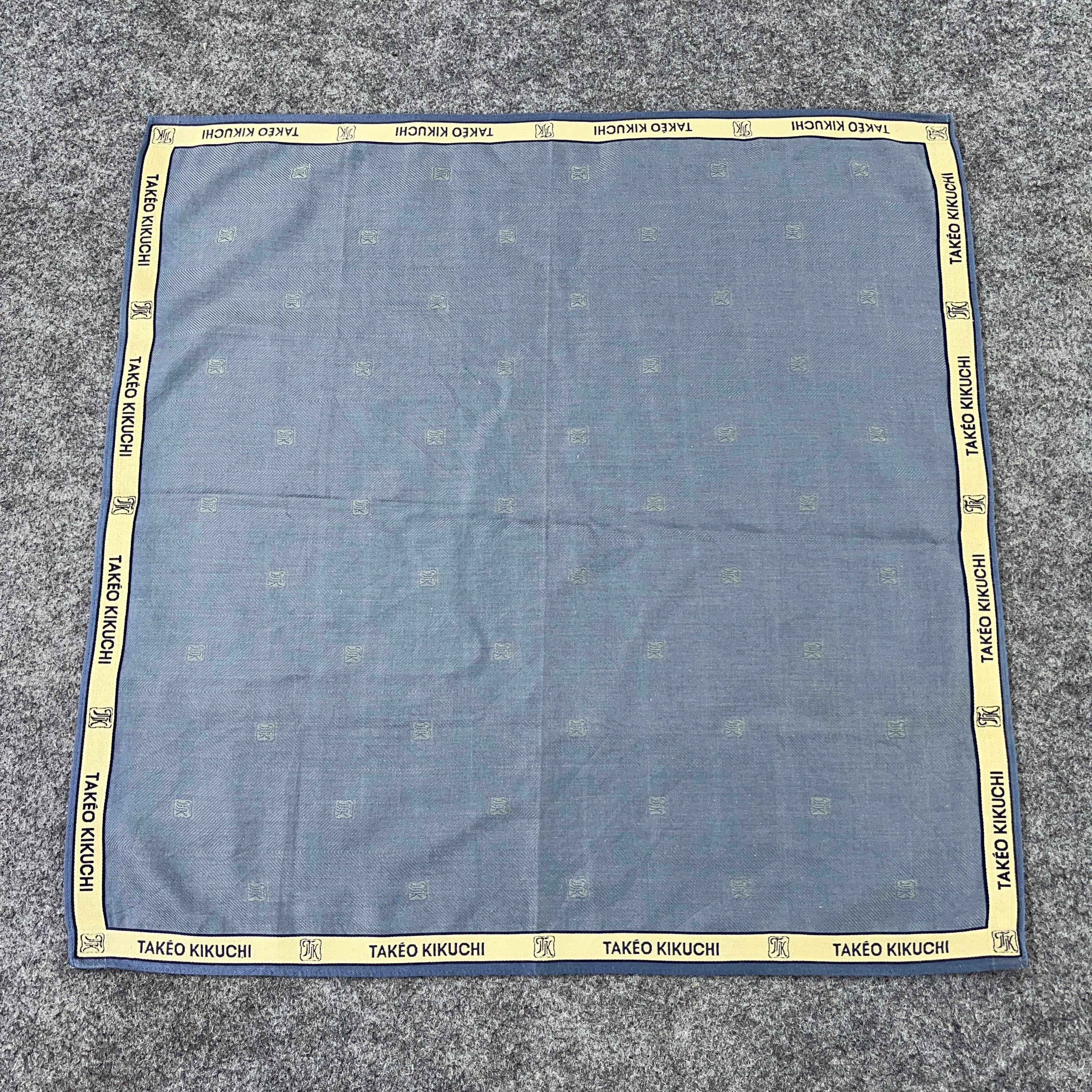 Japanese Brand Takeo Kikuchi Handkerchief / Bandana / Neckerchief B731 Size ONE SIZE - 2 Thumbnail