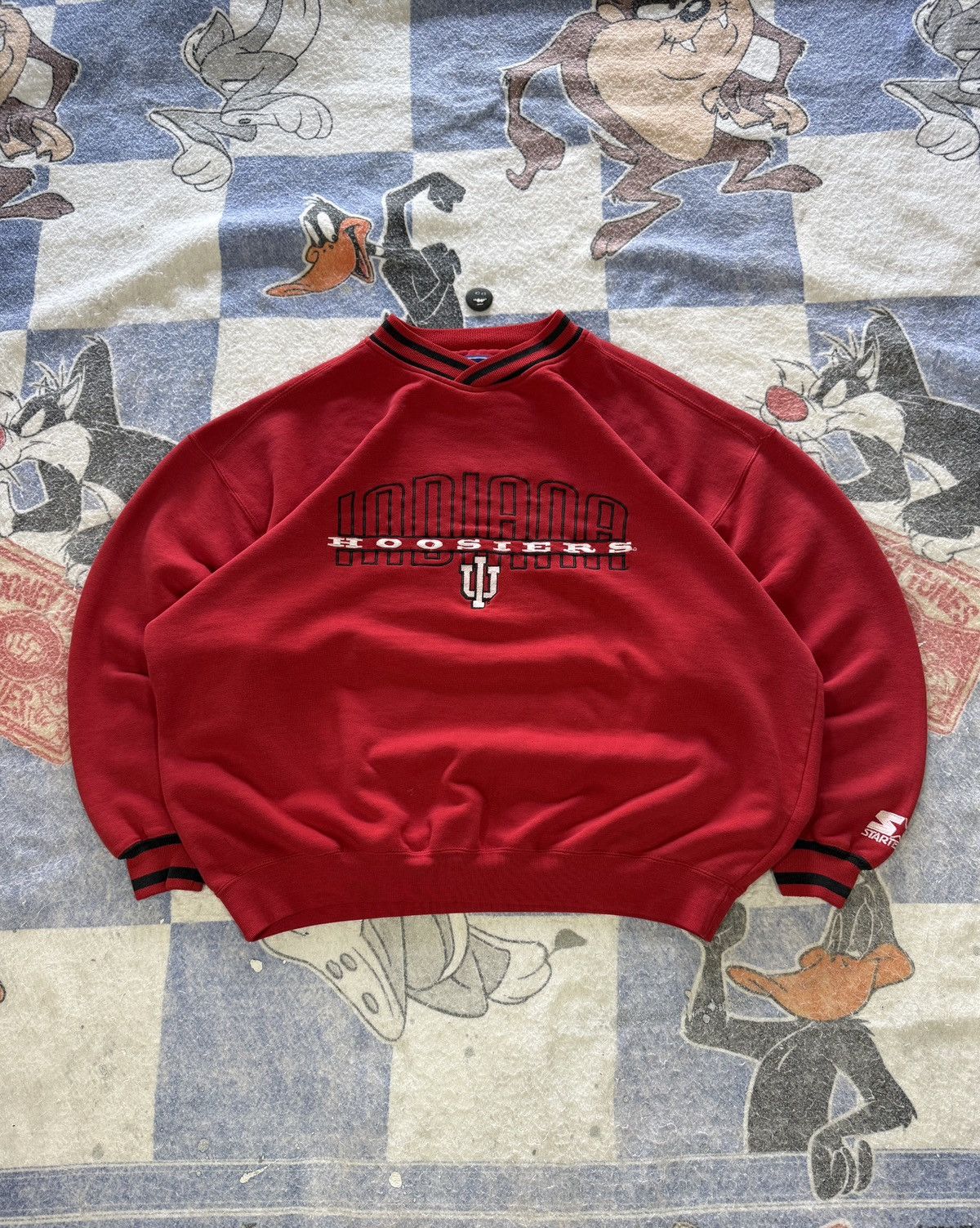Starter Vintage Indiana hoosiers sweatshirt Size US XL / EU 56 / 4 - 1 Thumbnail