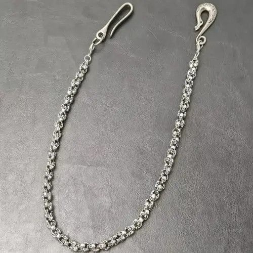 VIBE Vintage Skull Jeans Chain Size ONE SIZE - 2 Thumbnail
