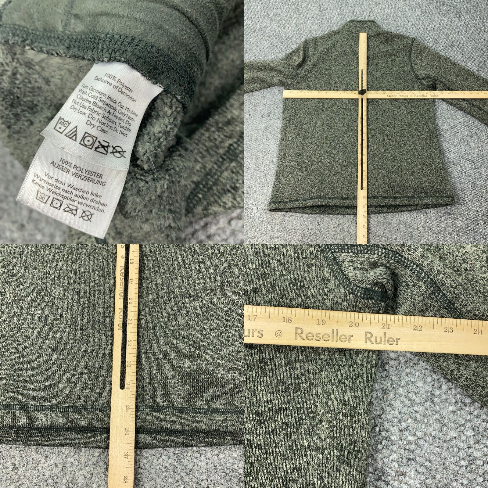 Eddie Bauer Eddie Bauer Sweatshirt Mens Pullover M Gray 1/4 Snap Embroidered Fleece Size US M / EU 48-50 / 2 - 8 Thumbnail