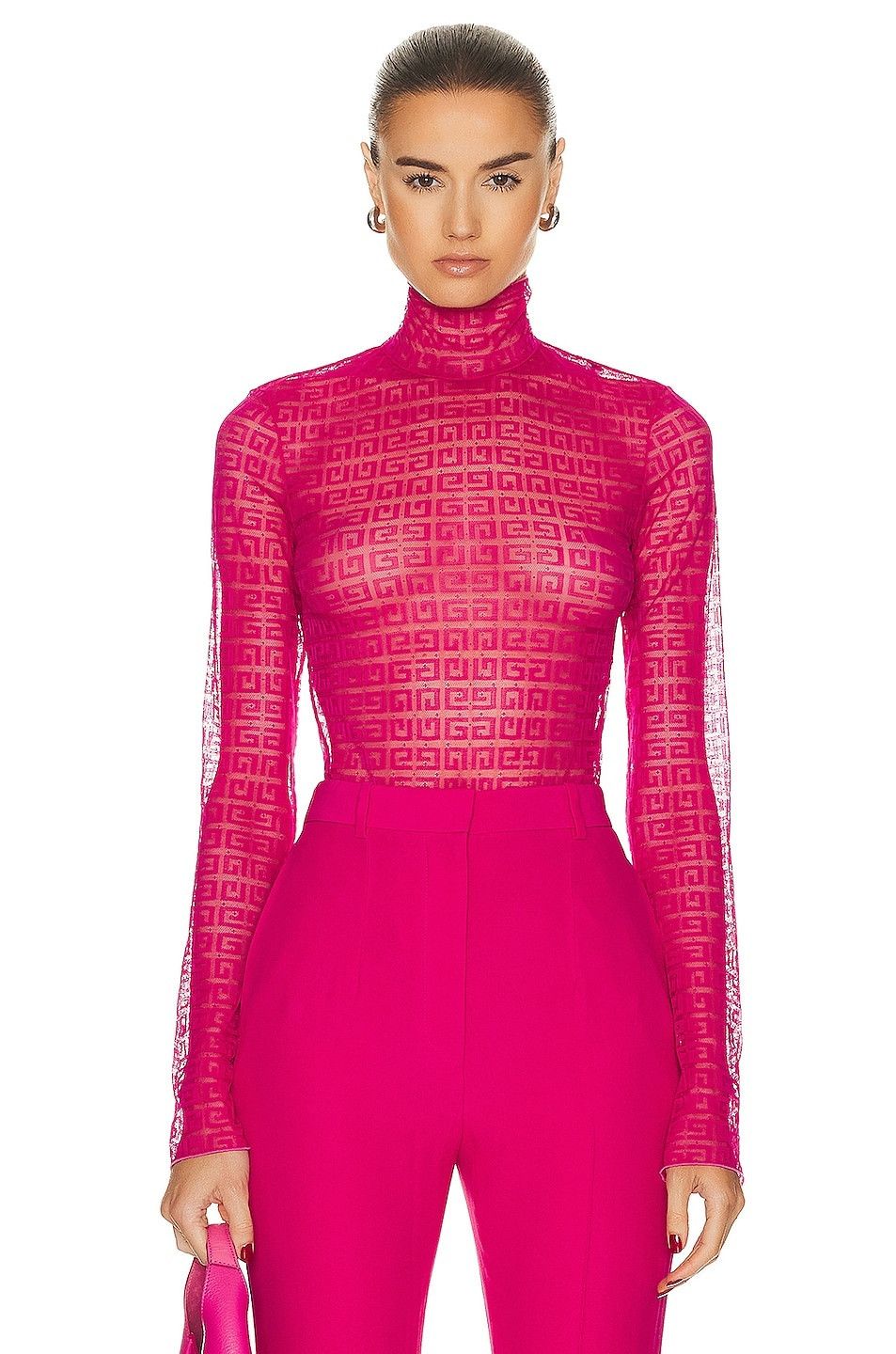 o1y0925 Bodysuit in Fuchsia