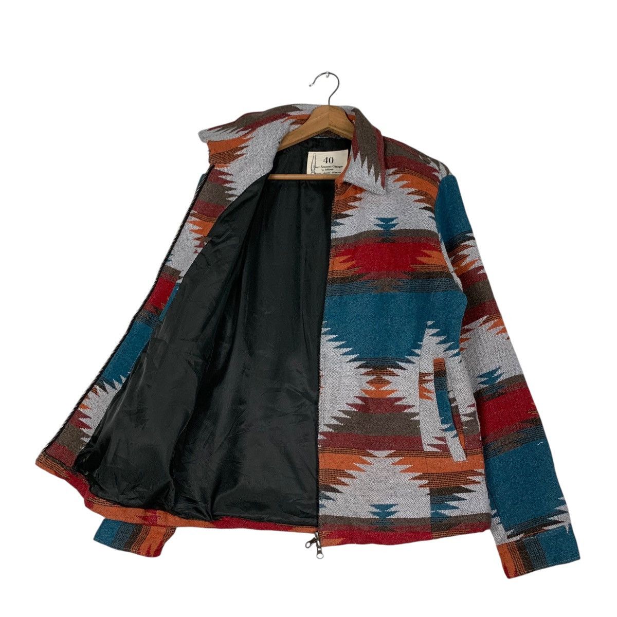 Japanese Brand Four Season Garage by INBLOOM Navajo Native Jacket #1246-C56 Size US S / EU 44-46 / 1 - 9 Thumbnail