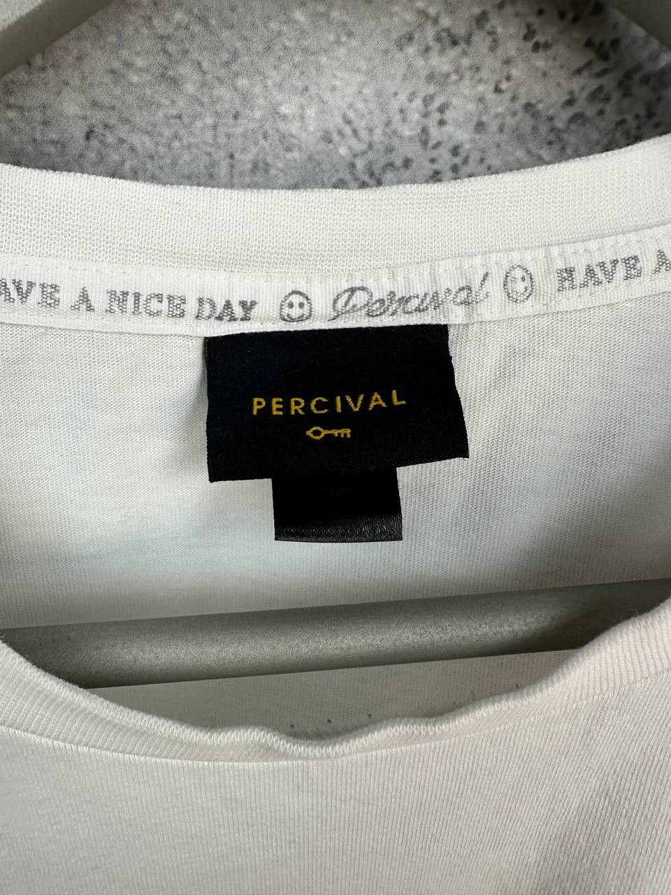 Percival Percival Pelle Pelle T-Shirt "Food" Embroidered White SS Size US M / EU 48-50 / 2 - 11 Thumbnail
