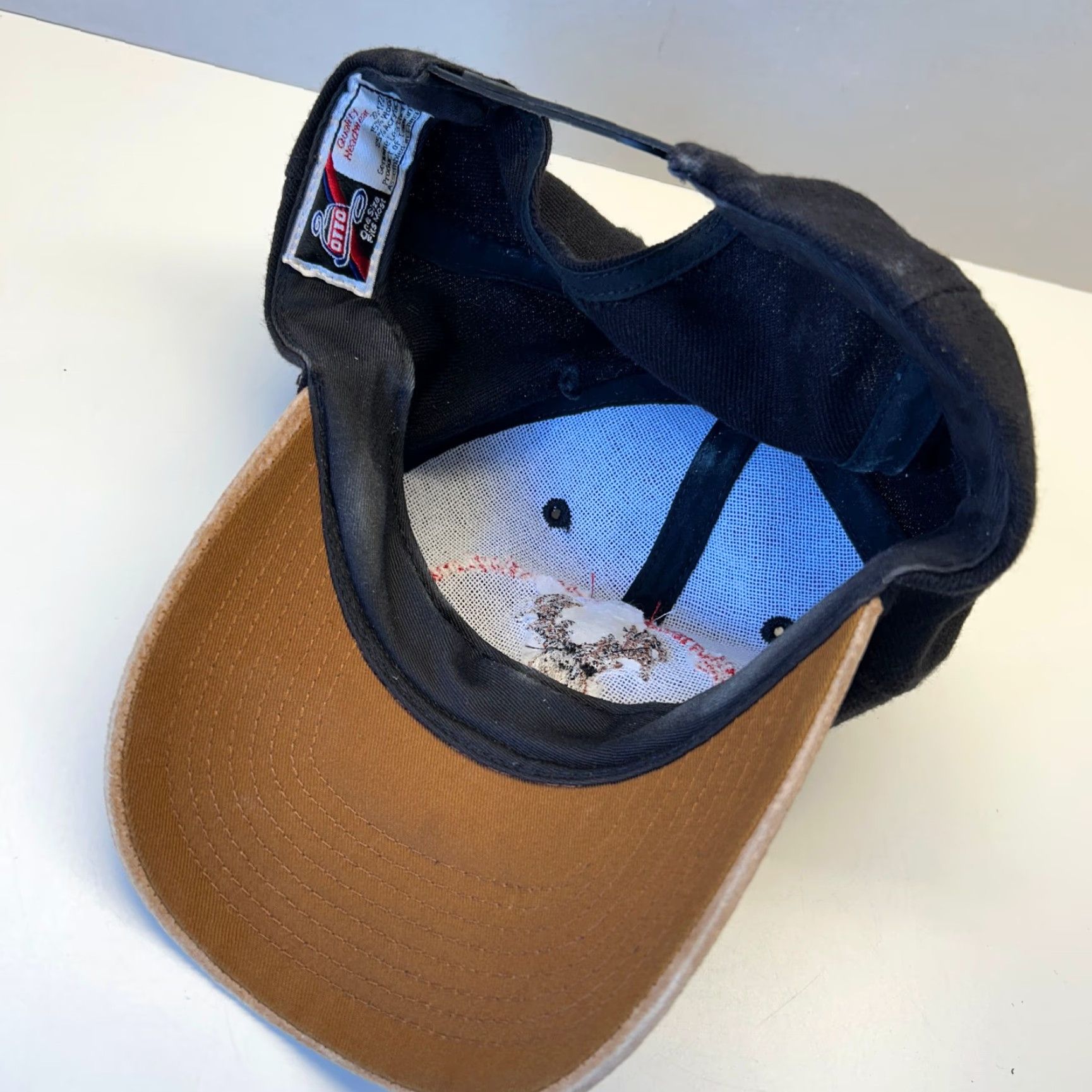 Vintage VINTAGE Otto California Deer Association Hat Black Snapback Dad Leather Bill Hunting Adjustable One Size Men Black Deer Hat Size ONE SIZE - 6 Thumbnail