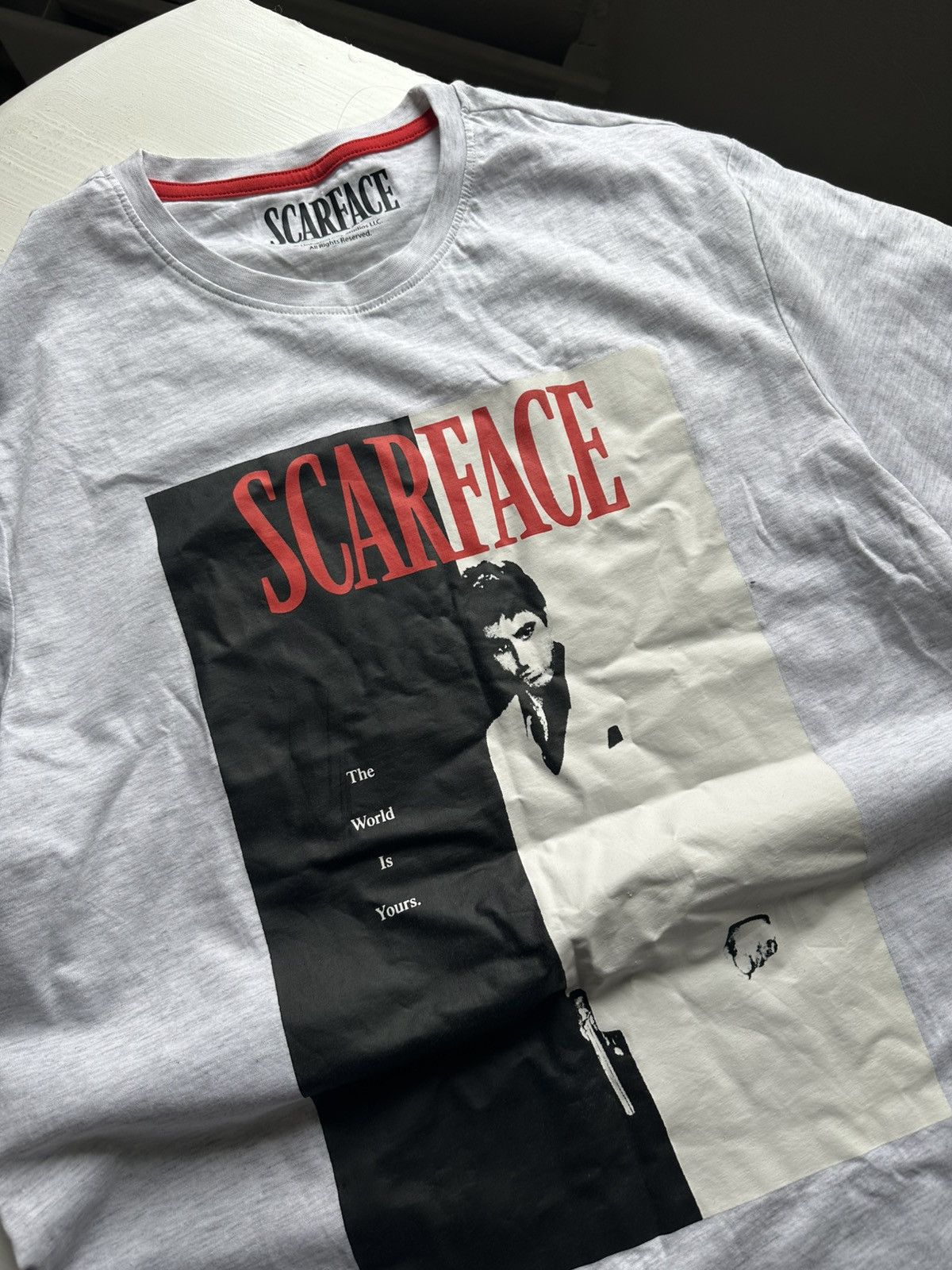 Vintage Scarface Tee Tony Montana Big Logo Size US L / EU 52-54 / 3 - 6 Thumbnail