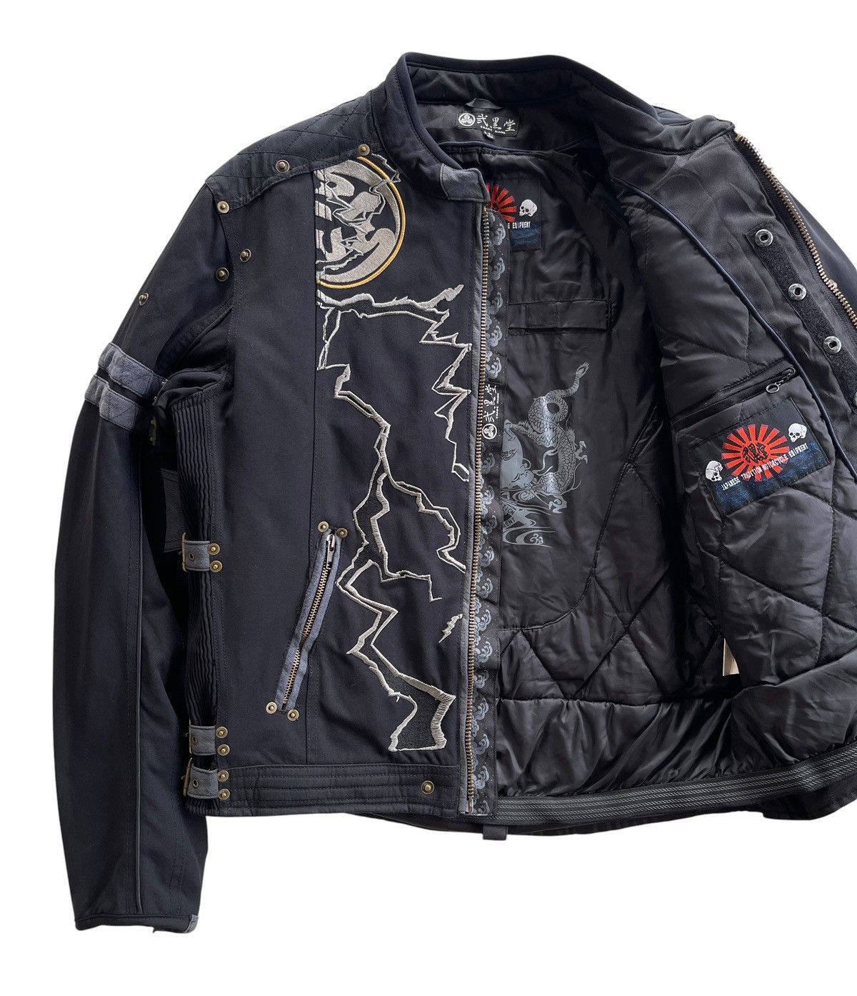 Japanese Brand Japanese Tradition Motorcycle Biker Jacket Size US L / EU 52-54 / 3 - 8 Thumbnail