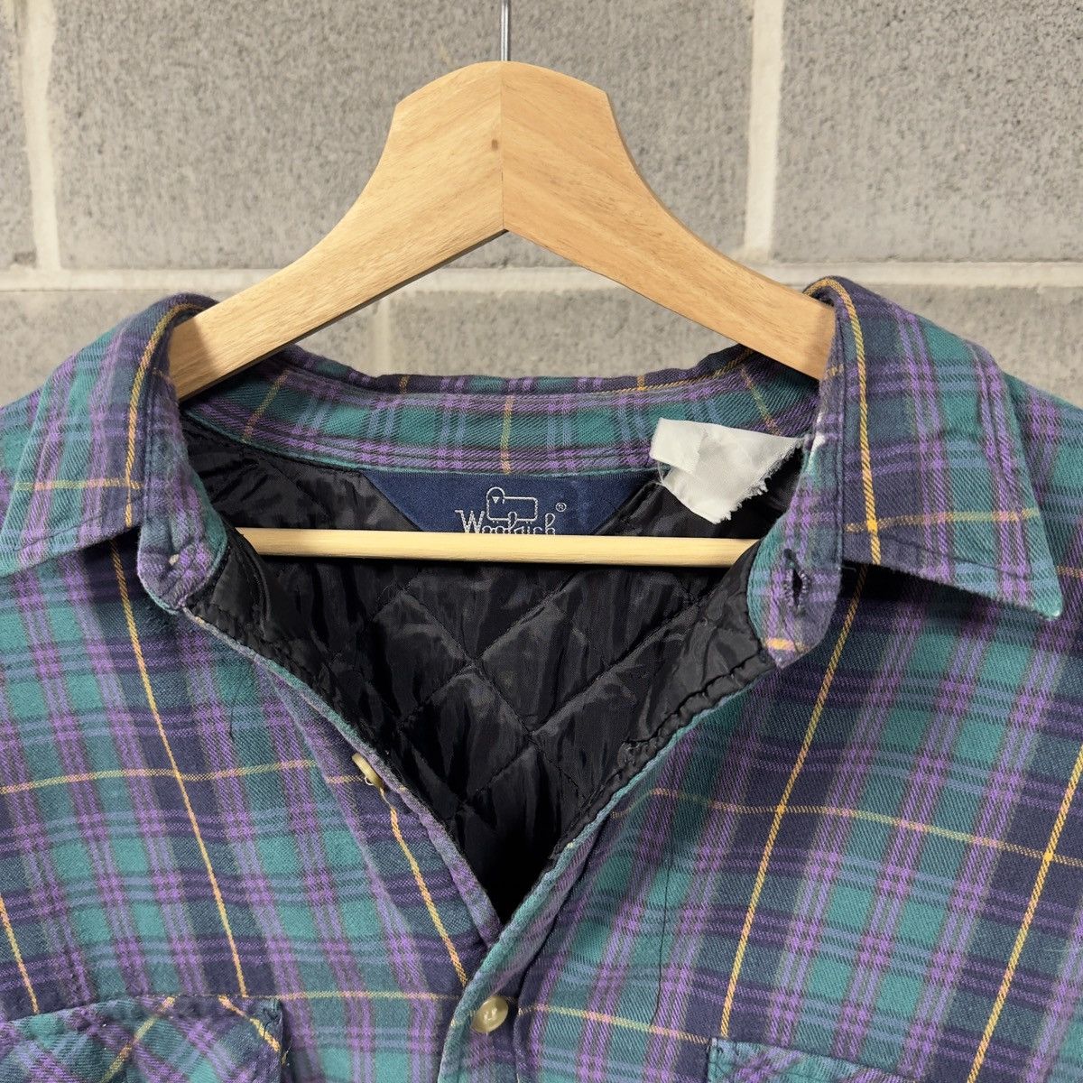 Vintage Vintage 80s Woolrich Plaid Grunge Flannel Jacket ERD Grunge Size US XL / EU 56 / 4 - 3 Thumbnail
