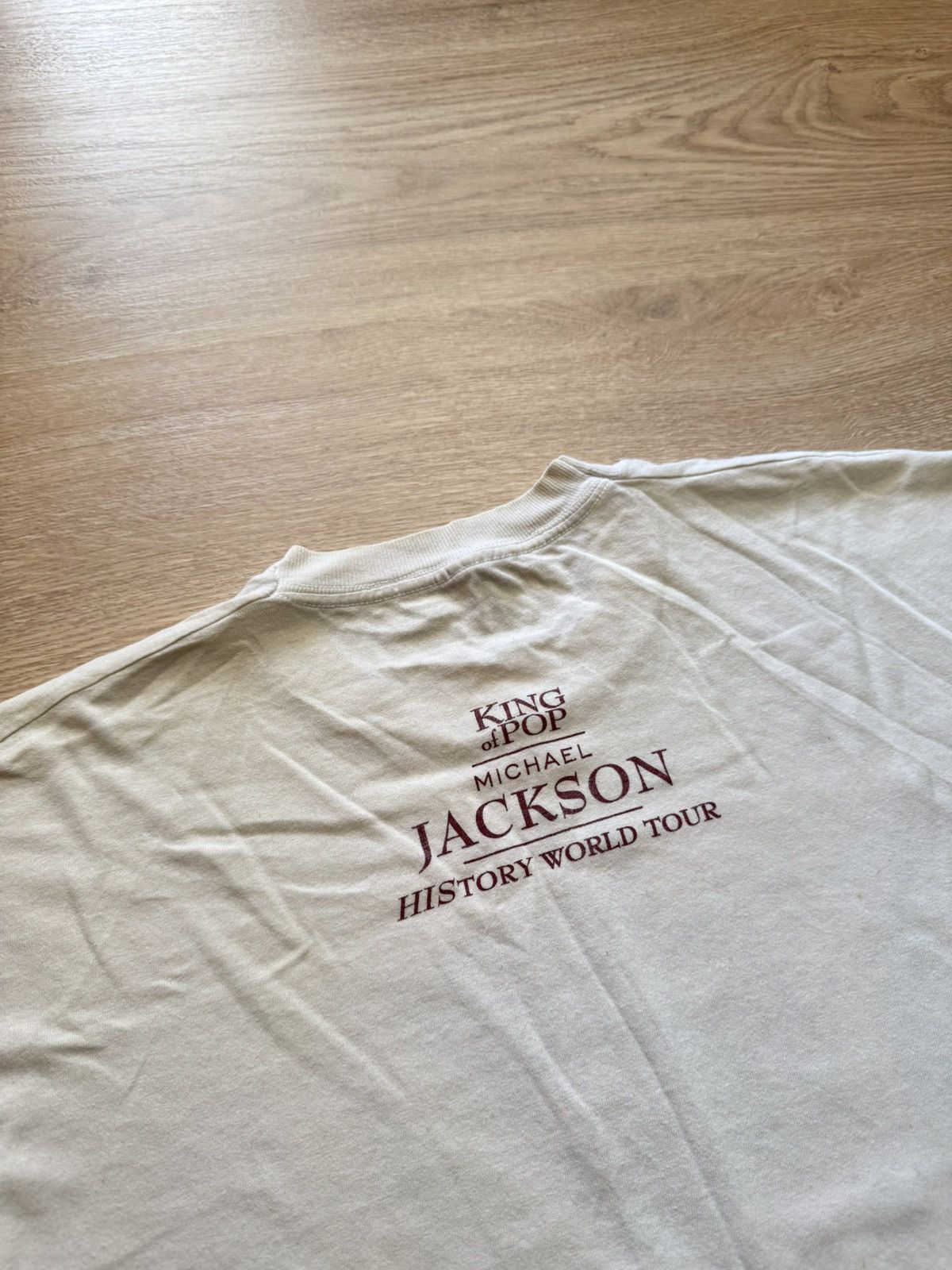 Band Tees Vintage 90’s Michael Jackson History World Tour T-Shirt Size US L / EU 52-54 / 3 - 6 Thumbnail