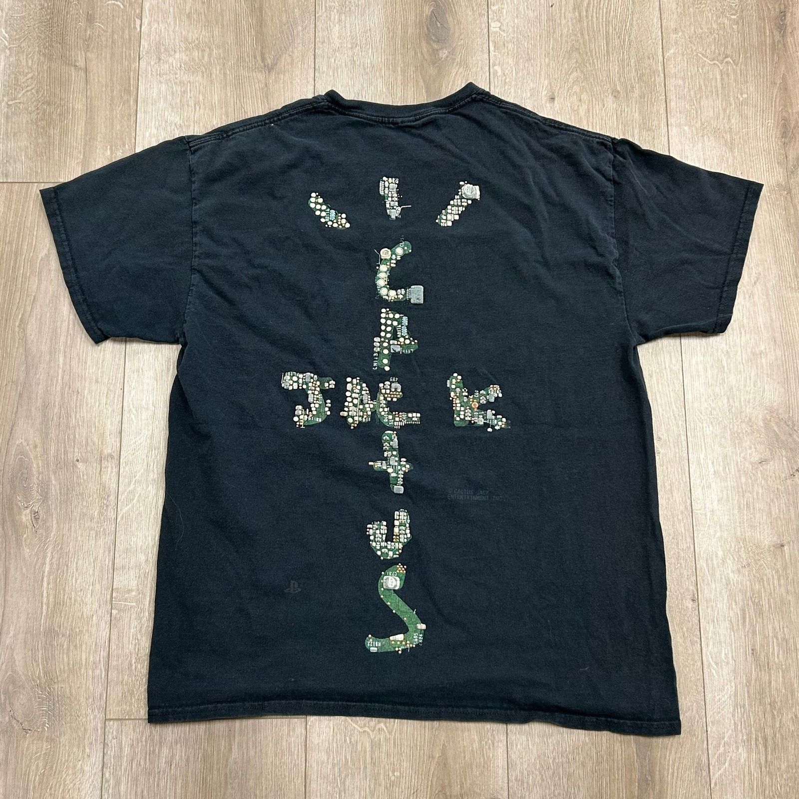Travis Scott Cactus Jack Travis Scott Motherboard Playstation black Tee M Size US M / EU 48-50 / 2 - 3 Thumbnail