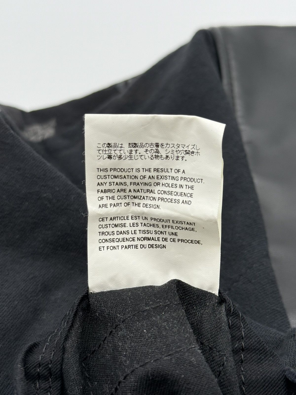 Comme des Garcons Comme des Garcons BLACK Reconstructed Vintage Tee Tote Bag Size ONE SIZE - 4 Thumbnail