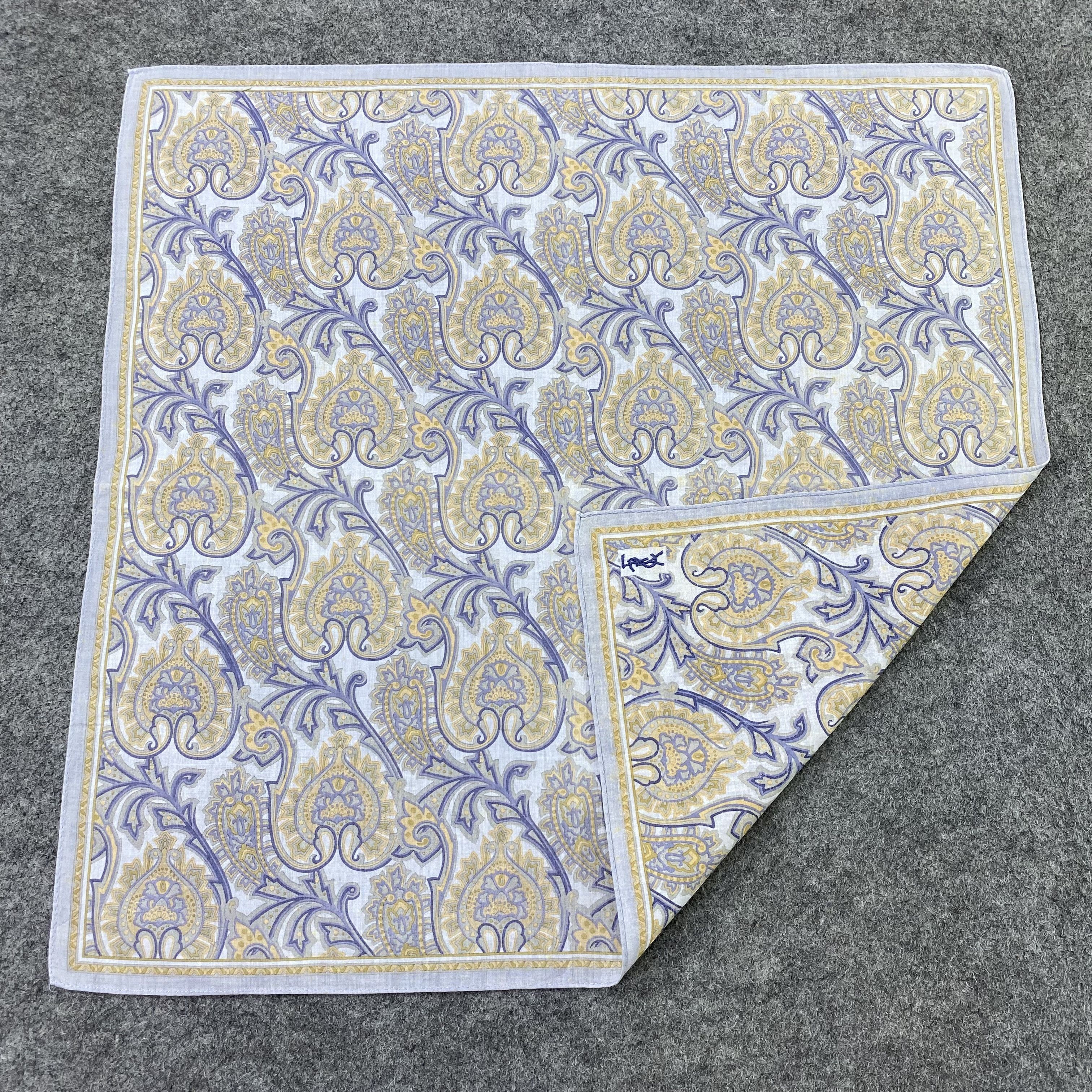 Yves Saint Laurent YSLHandkerchief Neckerchief Bandana-B1683 Size ONE SIZE - 5 Thumbnail