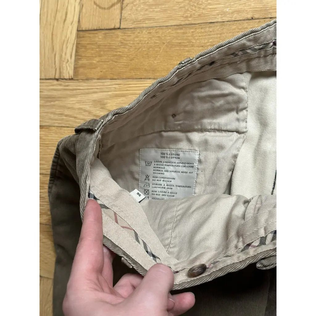 Burberry Burberry London Slim Fit Khaki Chinos Classic Trousers W36 Size US 36 / EU 52 - 8 Thumbnail