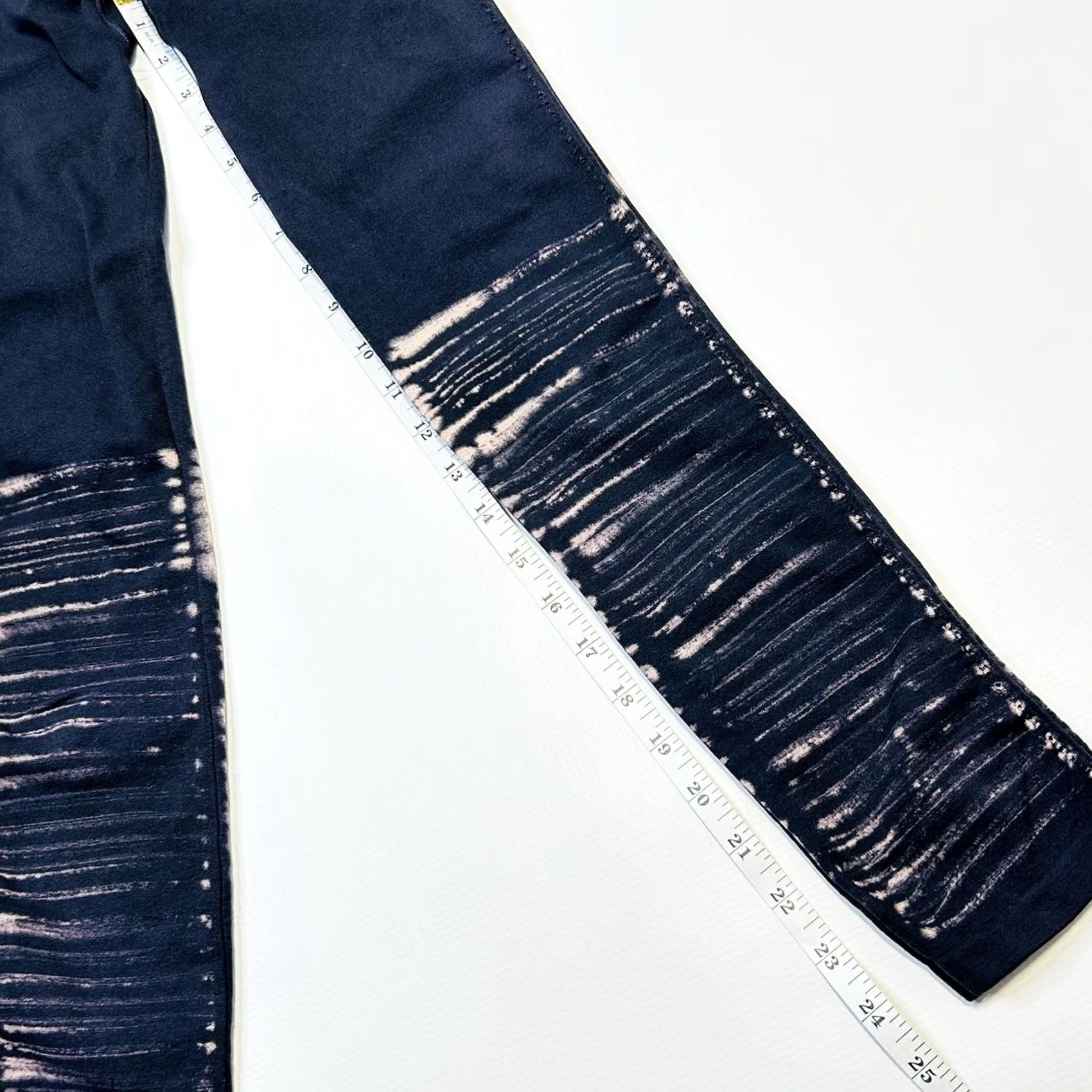Vintage VINTAGE Free People Movement Washed Barely There Yoga Leggings XS Black Striped Athletic Women Slim Legging XS Womens Size 26" / US 2 / IT 38 - 4 Thumbnail