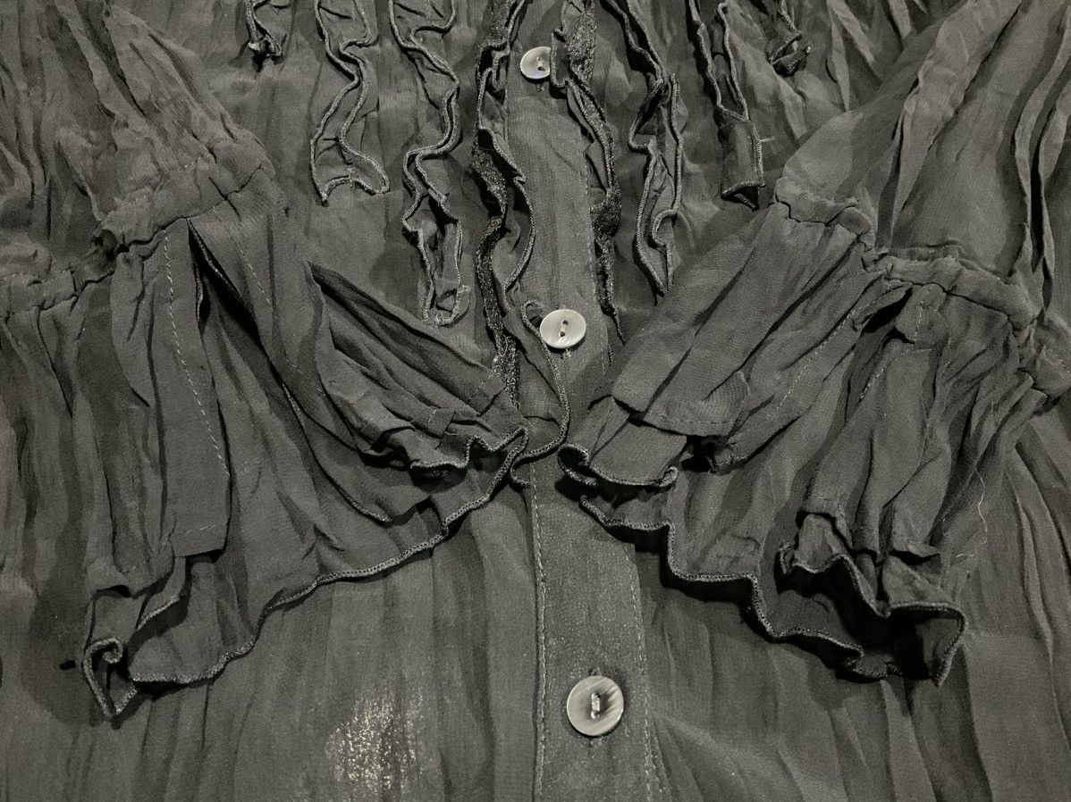 14th Addiction 🔥Sick Y2K Japanese Brand Pleats Shirt LGB Ifsixwasnine Size US M / EU 48-50 / 2 - 6 Thumbnail