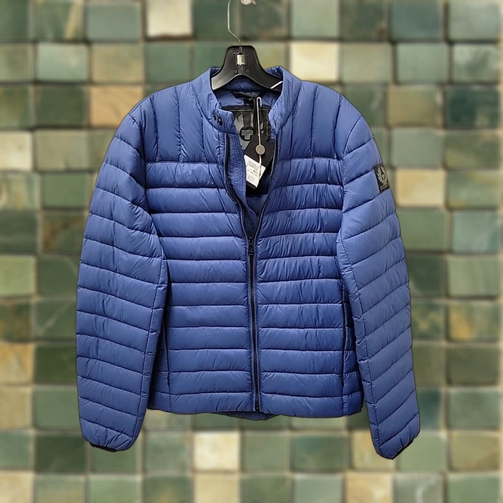 Belstaff NWT Belstaff Buxton Sport Down Puffer Dark Cobalt Mens 46 Size US S / EU 44-46 / 1 - 1 Thumbnail