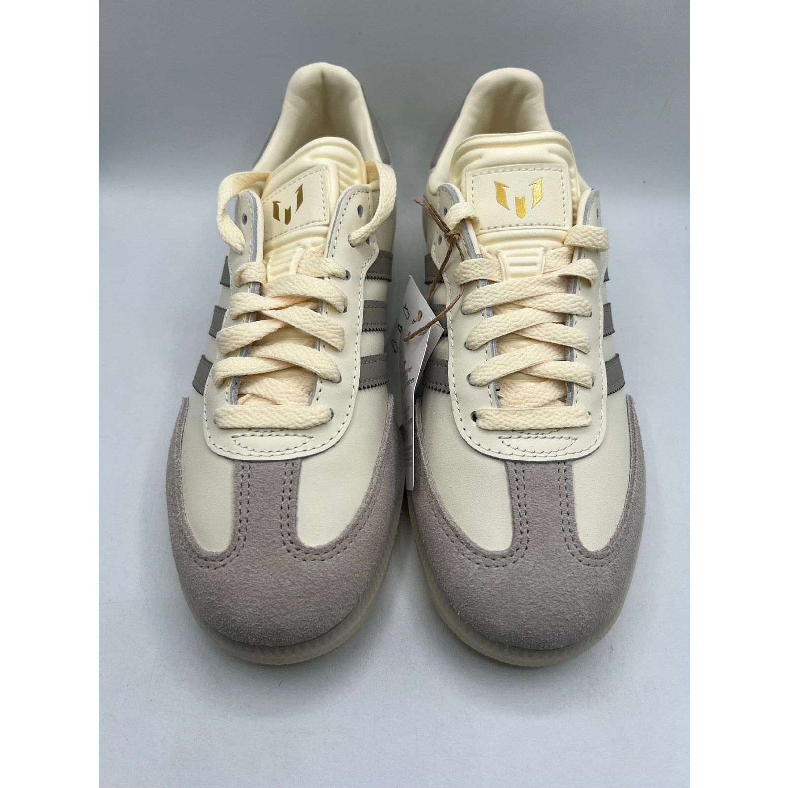 Adidas Lionel Messi X Adidas Samba Indoor “Cream White” size 5 men Size US 5 / EU 37 - 2 Thumbnail