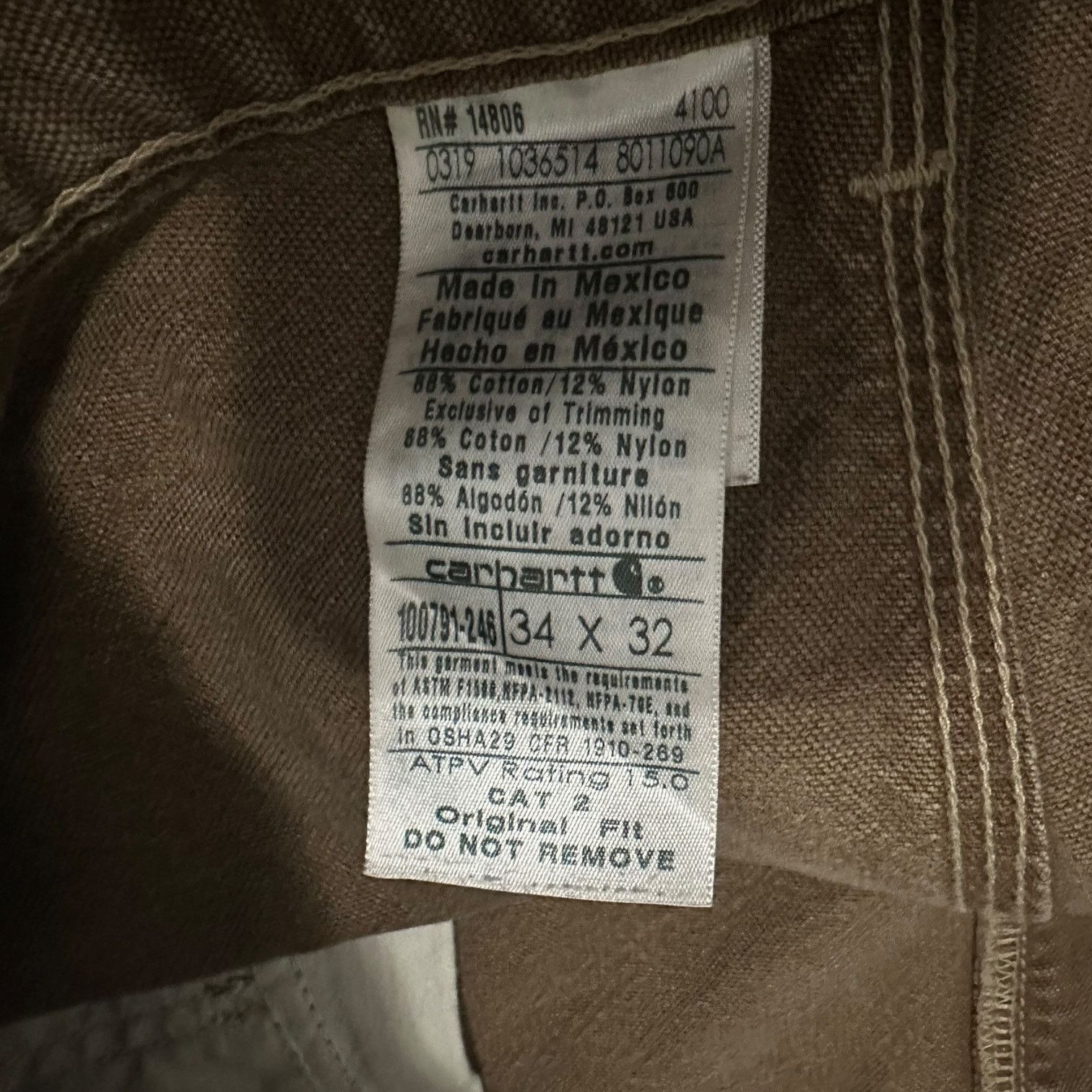 Carhartt Carhart FR workwear pants Size US 34 / EU 50 - 4 Thumbnail