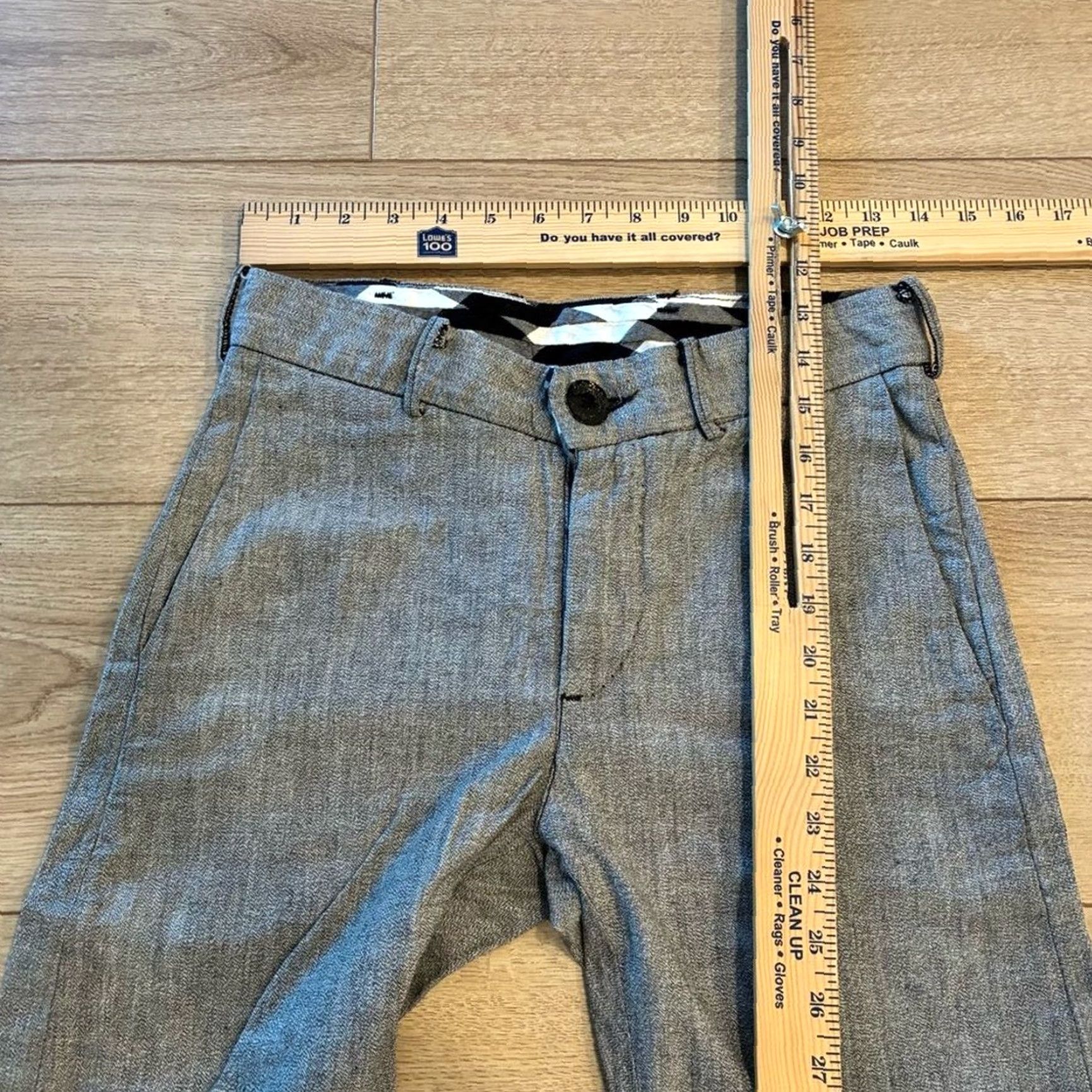Vintage Rogan Men’s Pant Chino Gray Size 28 Inseam 34 Regular Y2K Itochu Line NEW Size US 28 / EU 44 - 3 Thumbnail