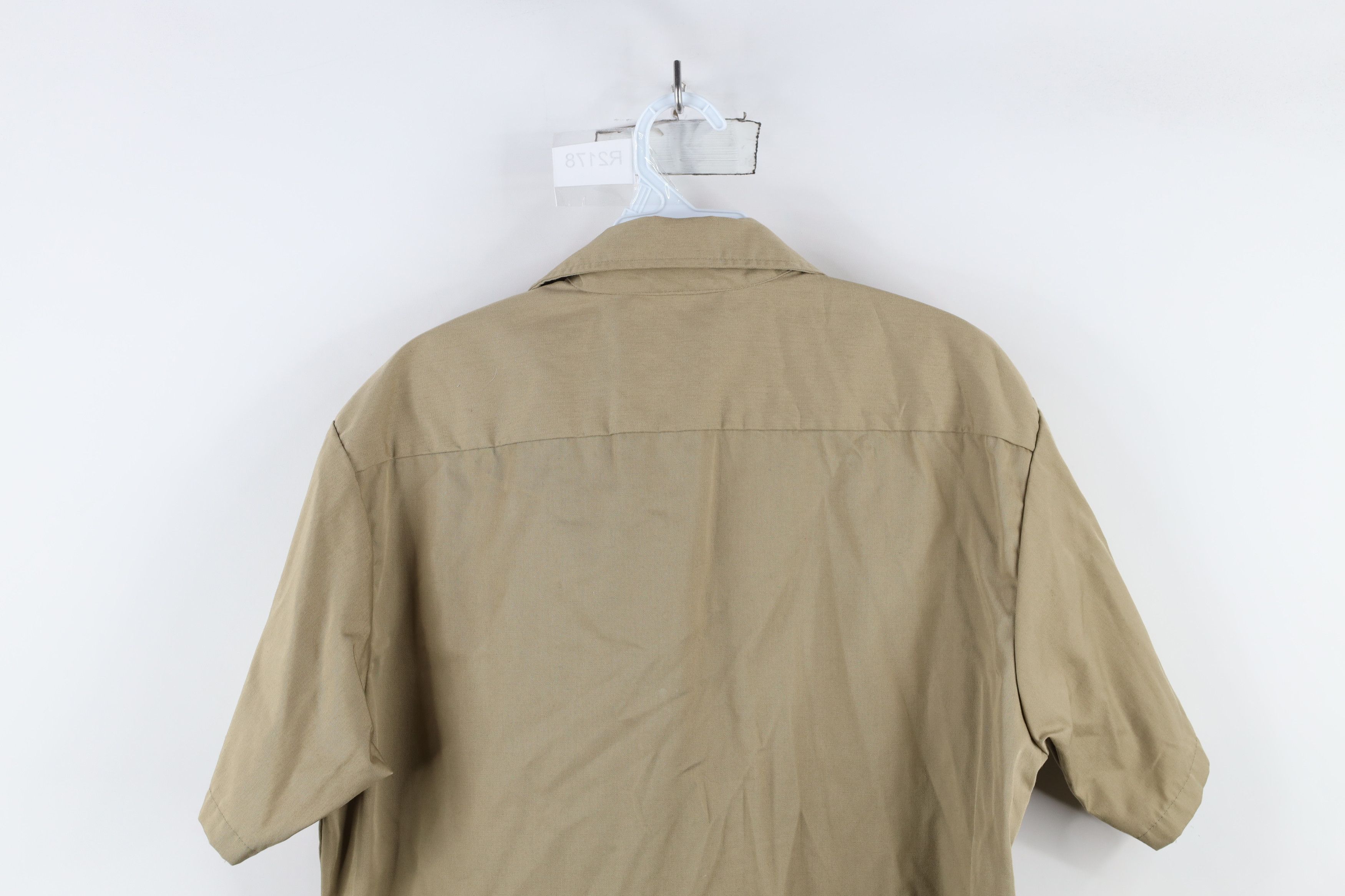 Vintage Vintage 70s Streetwear Mechanic Workwear Button Shirt USA Size US M / EU 48-50 / 2 - 11 Thumbnail