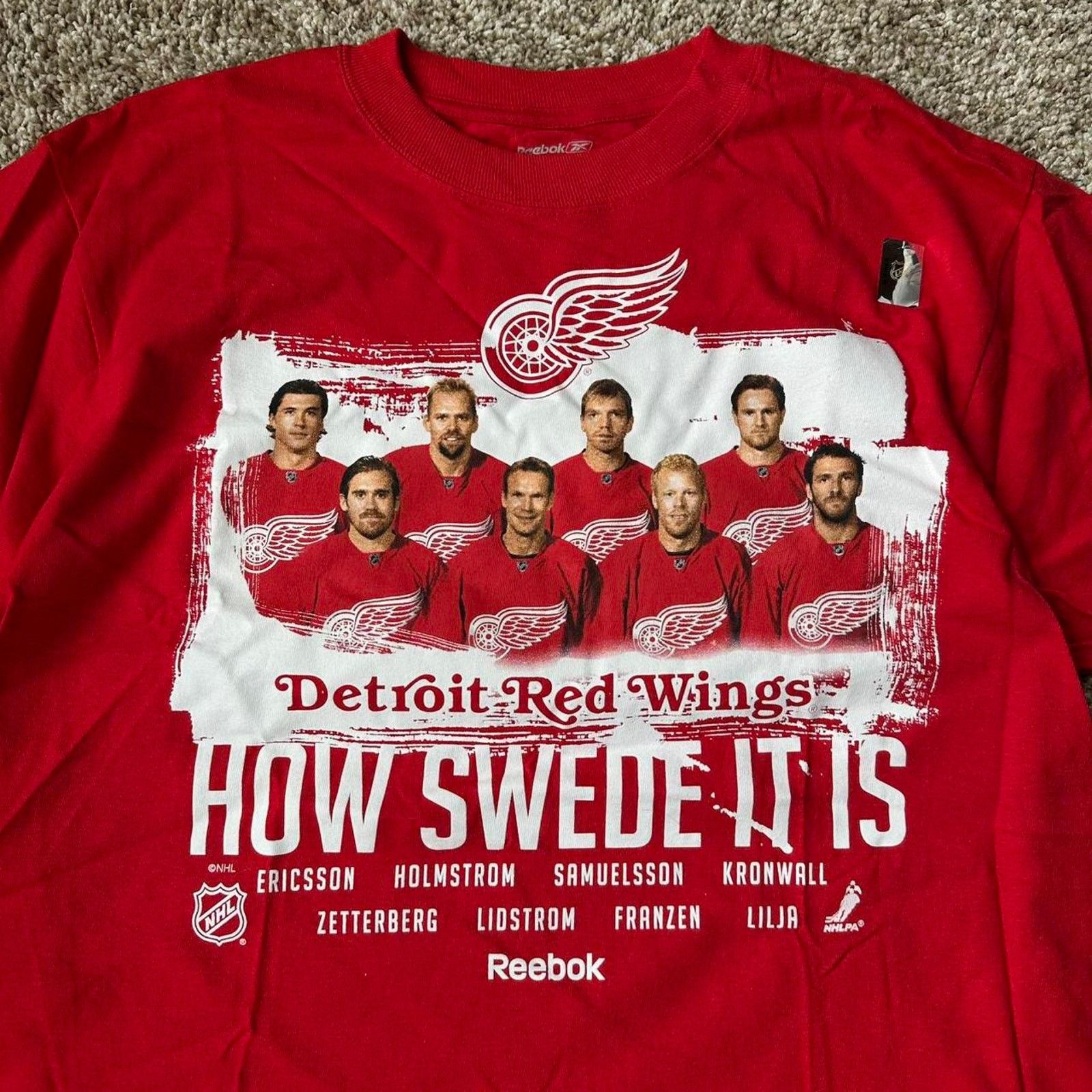 Reebok × Vintage Vintage 2010s classic reebok detroit shirt Size US M / EU 48-50 / 2 - 2 Thumbnail