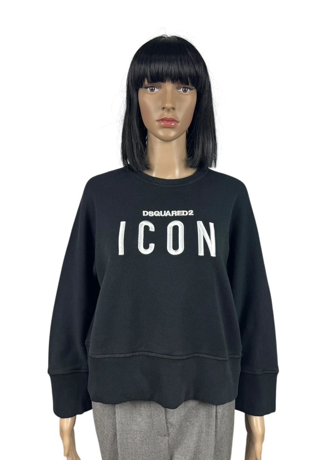 Dsquared2 Dsquared2 Icon Baggy Sweatshirt Short Cotton size L Size L / US 10 / IT 46 - 1 Thumbnail