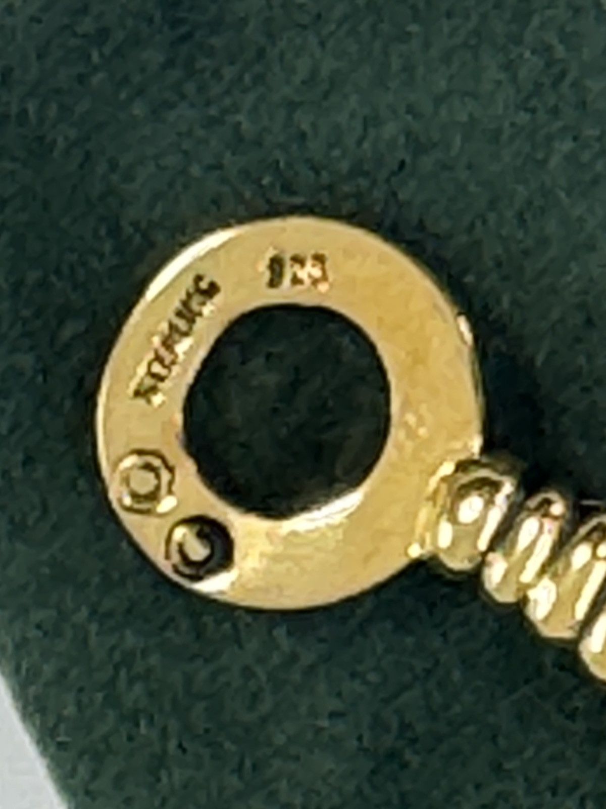 Japanese Brand × Other × Vintage VTG Rick Cameron Lion Key Chain 925 Sterling Silver 24k Gold Size ONE SIZE - 5 Thumbnail
