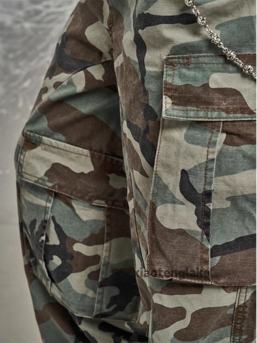 Vintage Utility loose baggy skate hiphop military cargo pants Size US 33 - 6 Thumbnail