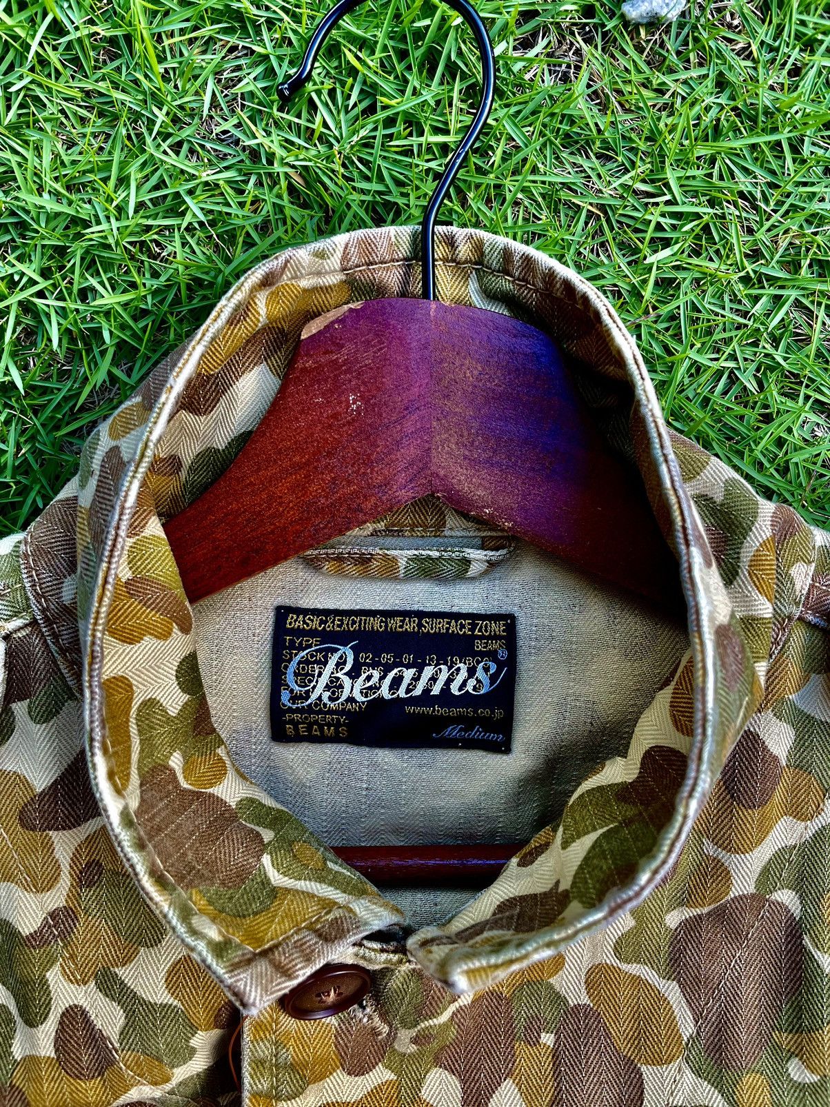 Beams Plus 🔥BEAMS Frogskin Camo Jacket🔥 Size US M / EU 48-50 / 2 - 12 Thumbnail