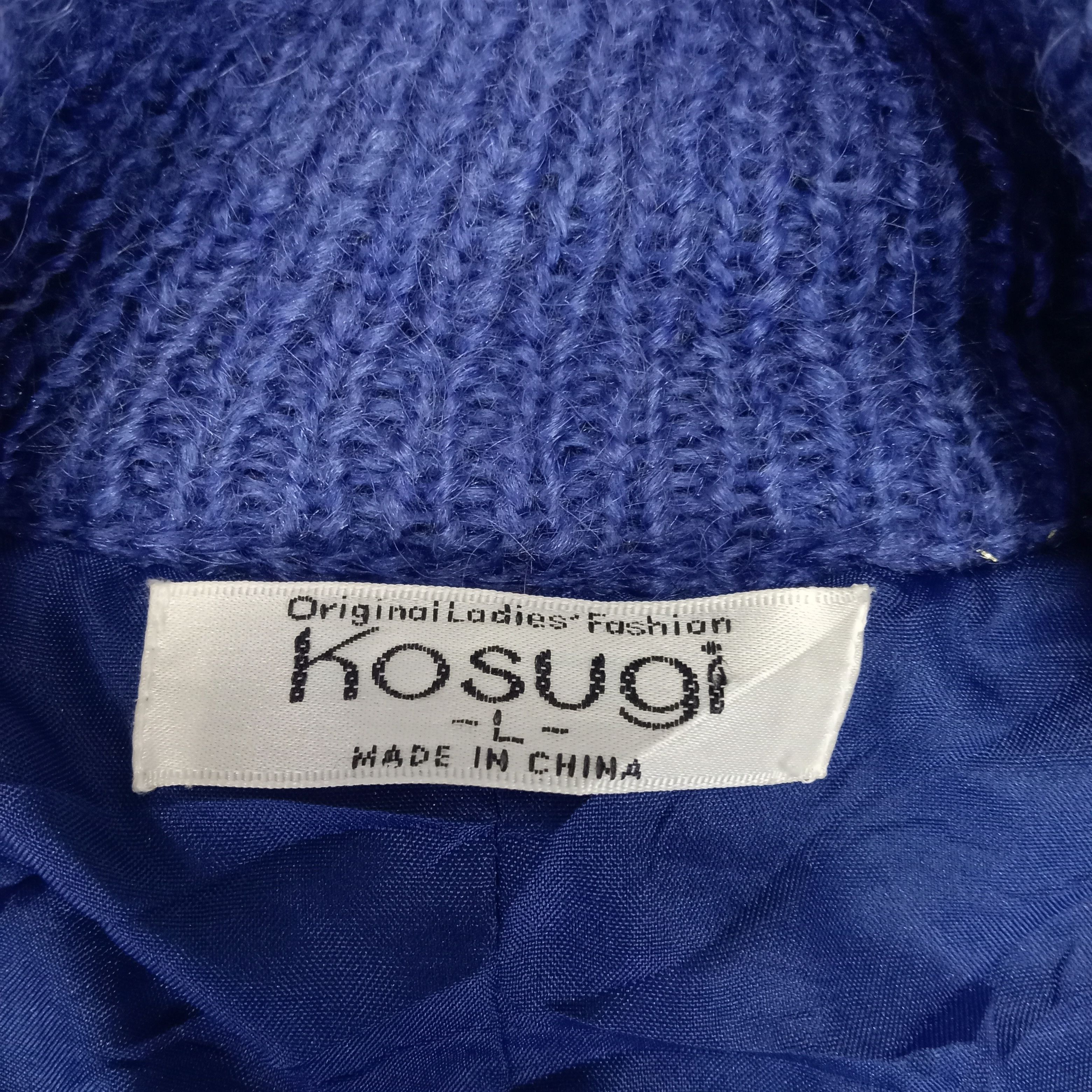 Japanese Brand × Vintage Kosugi Japanese Brand Knitwear Cardigan Size US L / EU 52-54 / 3 - 3 Thumbnail