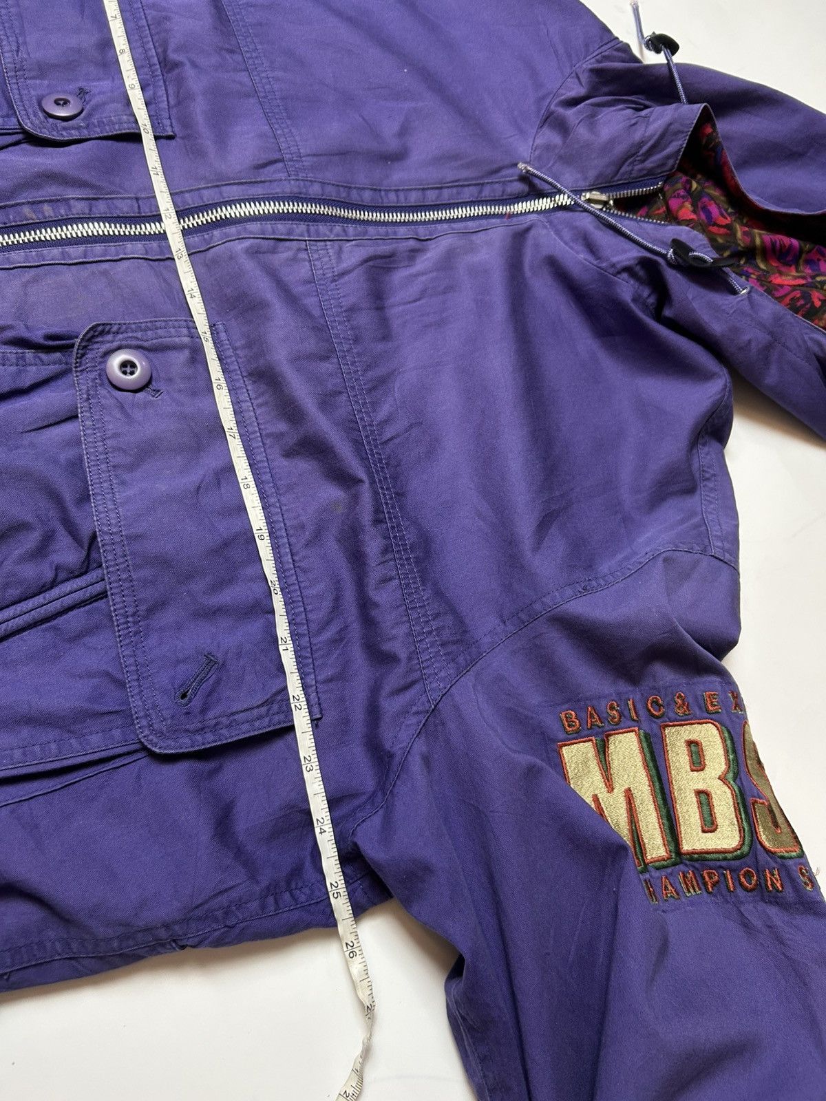 Japanese Brand MIKE BIRNIES REVERSIBLE BOMBER JACKET Size US M / EU 48-50 / 2 - 7 Thumbnail